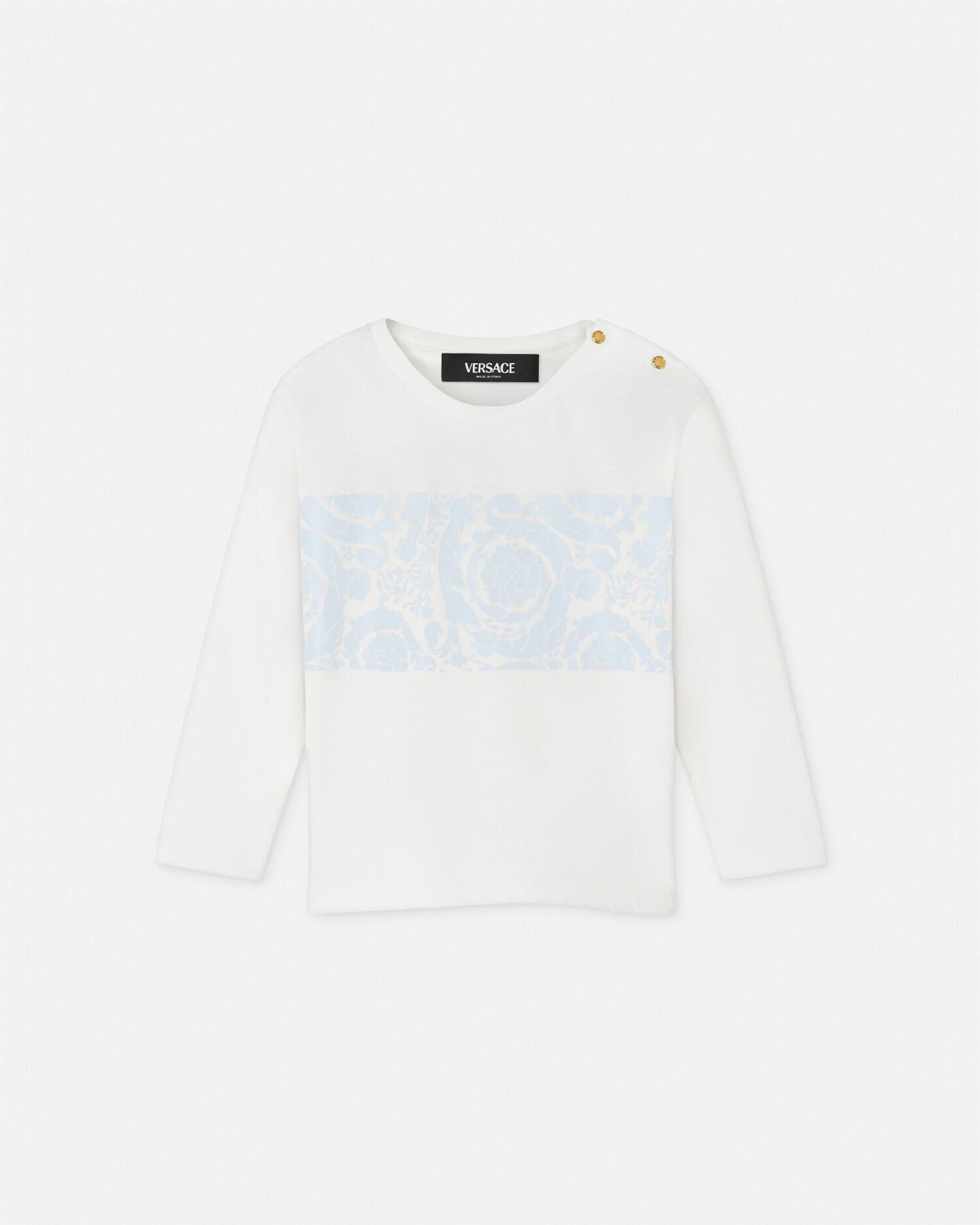 T shirt bianca versace store
