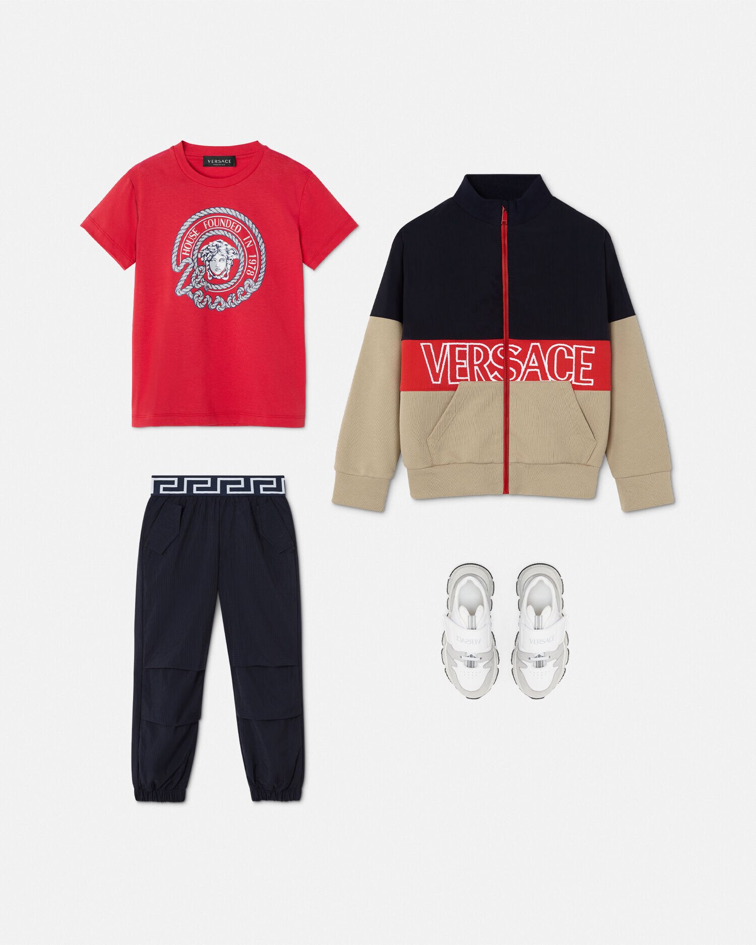 Versace hotsell tracksuit kids
