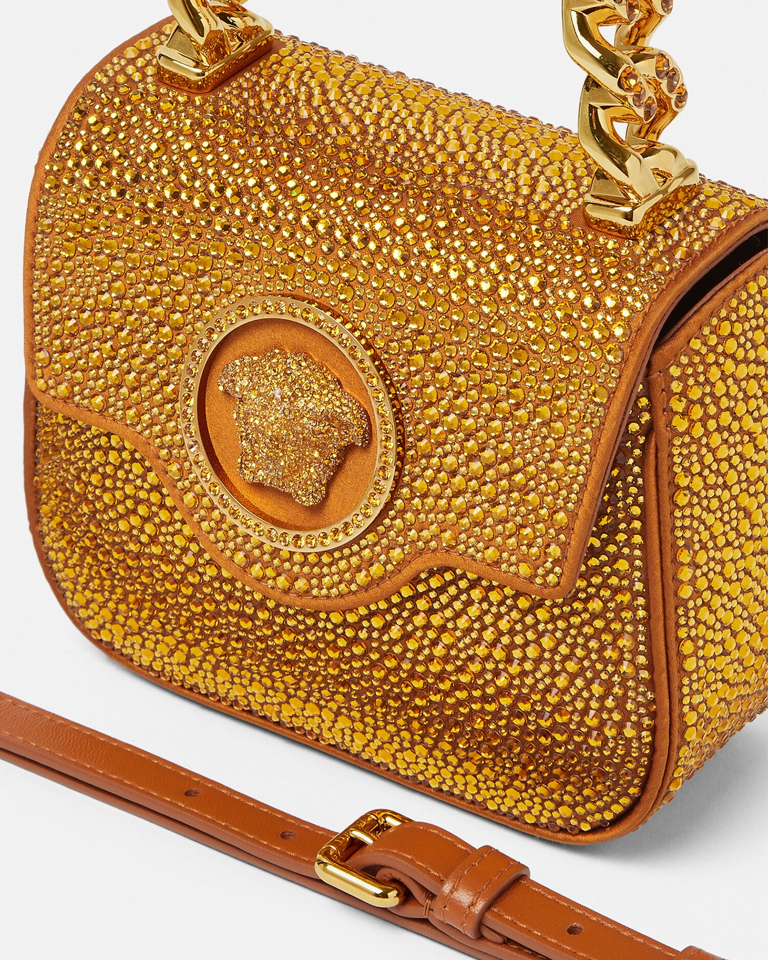 Versace rhinestone 2025 bag