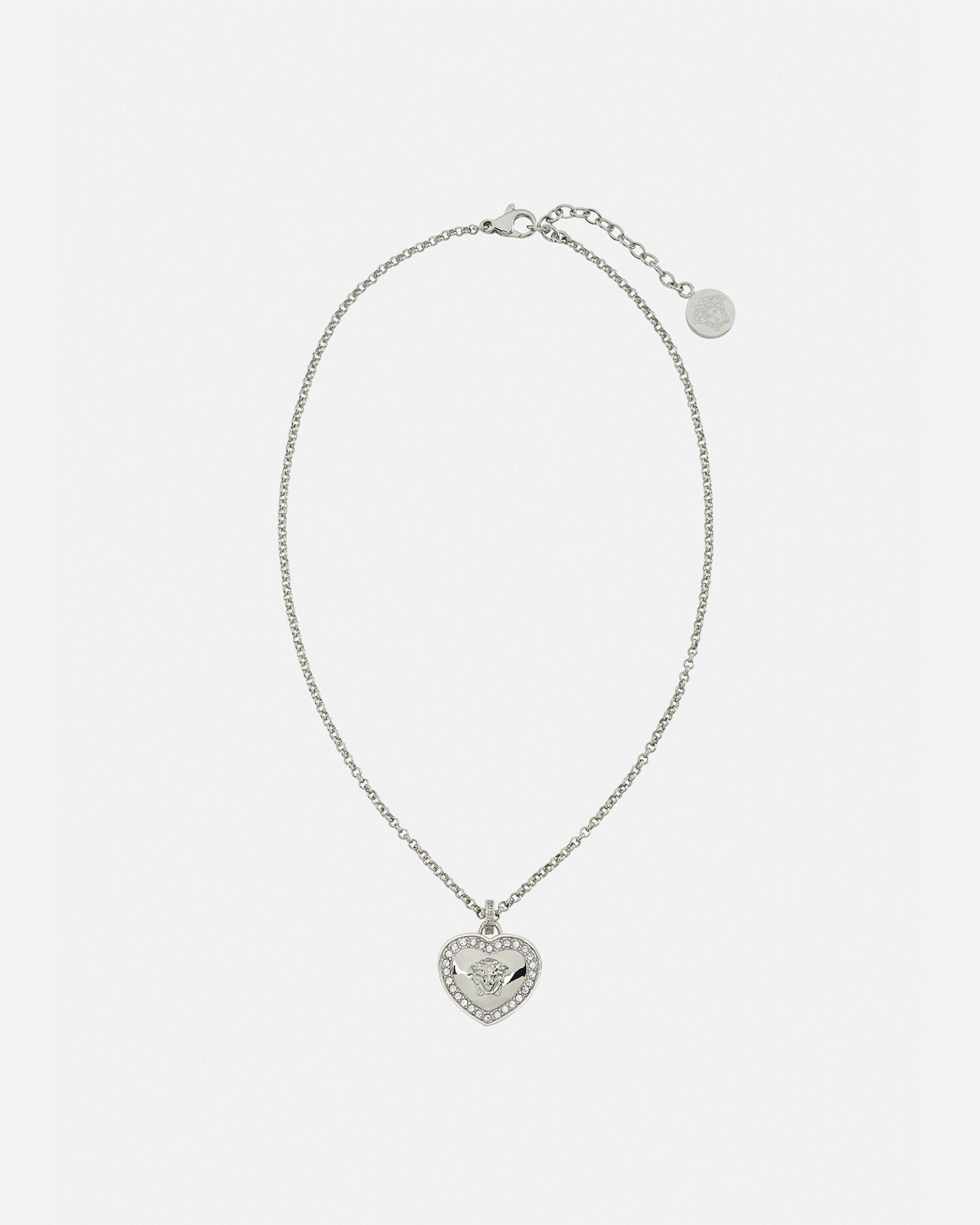 Versace outlet heart necklace