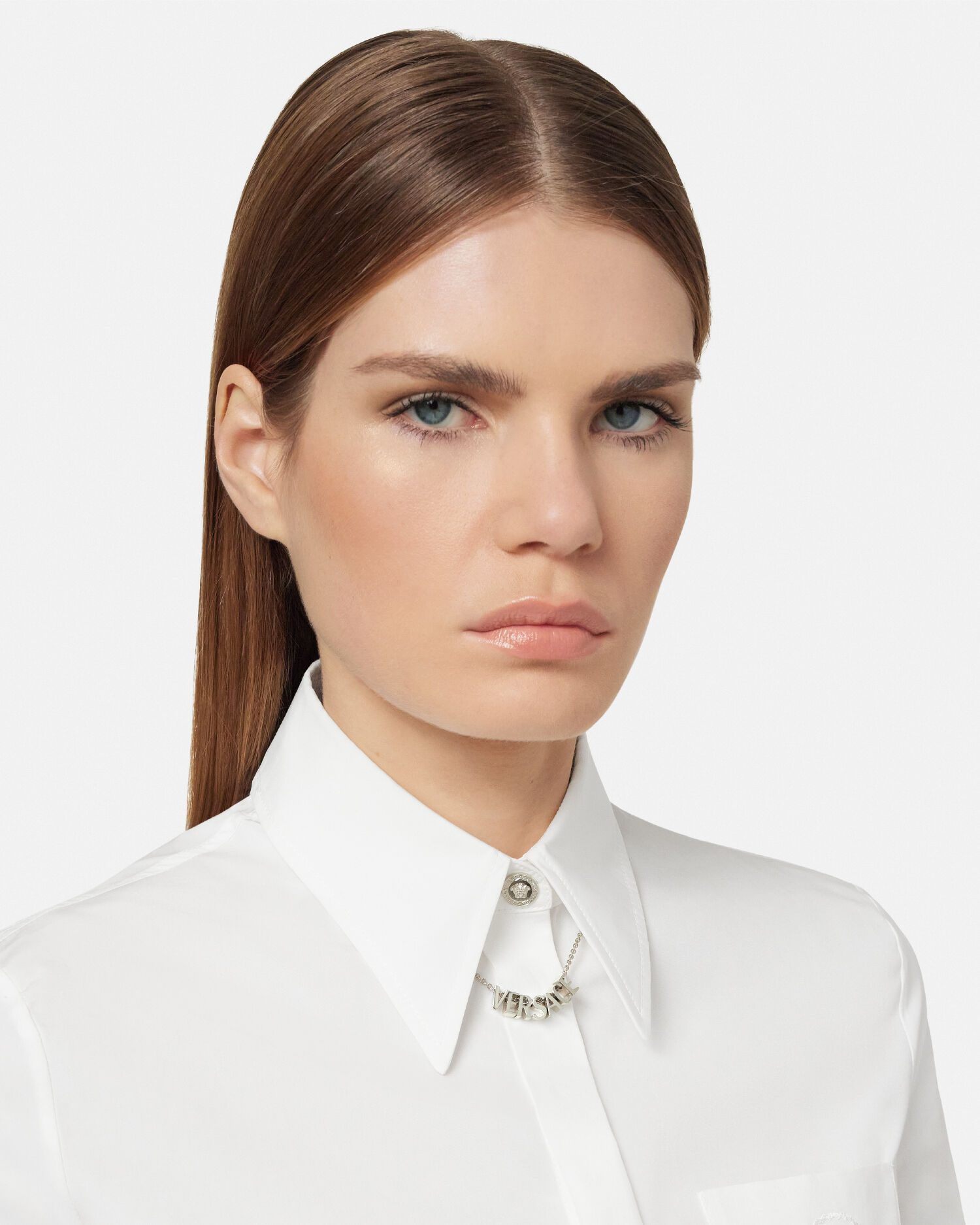 Versace Logo Necklace | VERSACE US