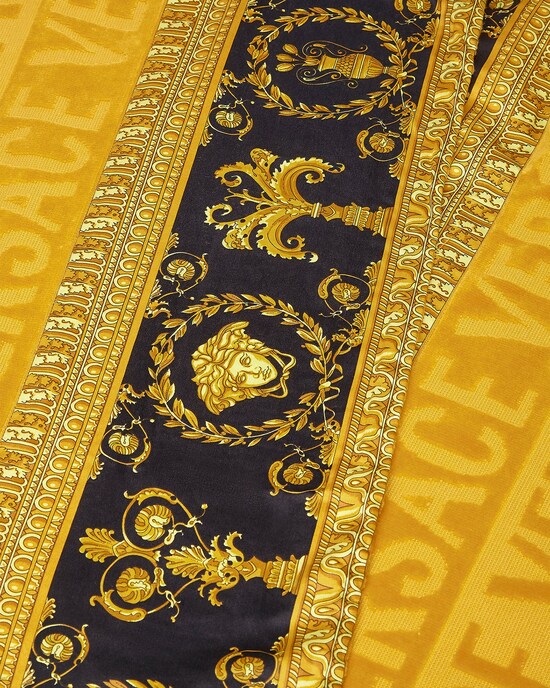 Versace Home I ♡ Baroque Strandtuch Gelb 2