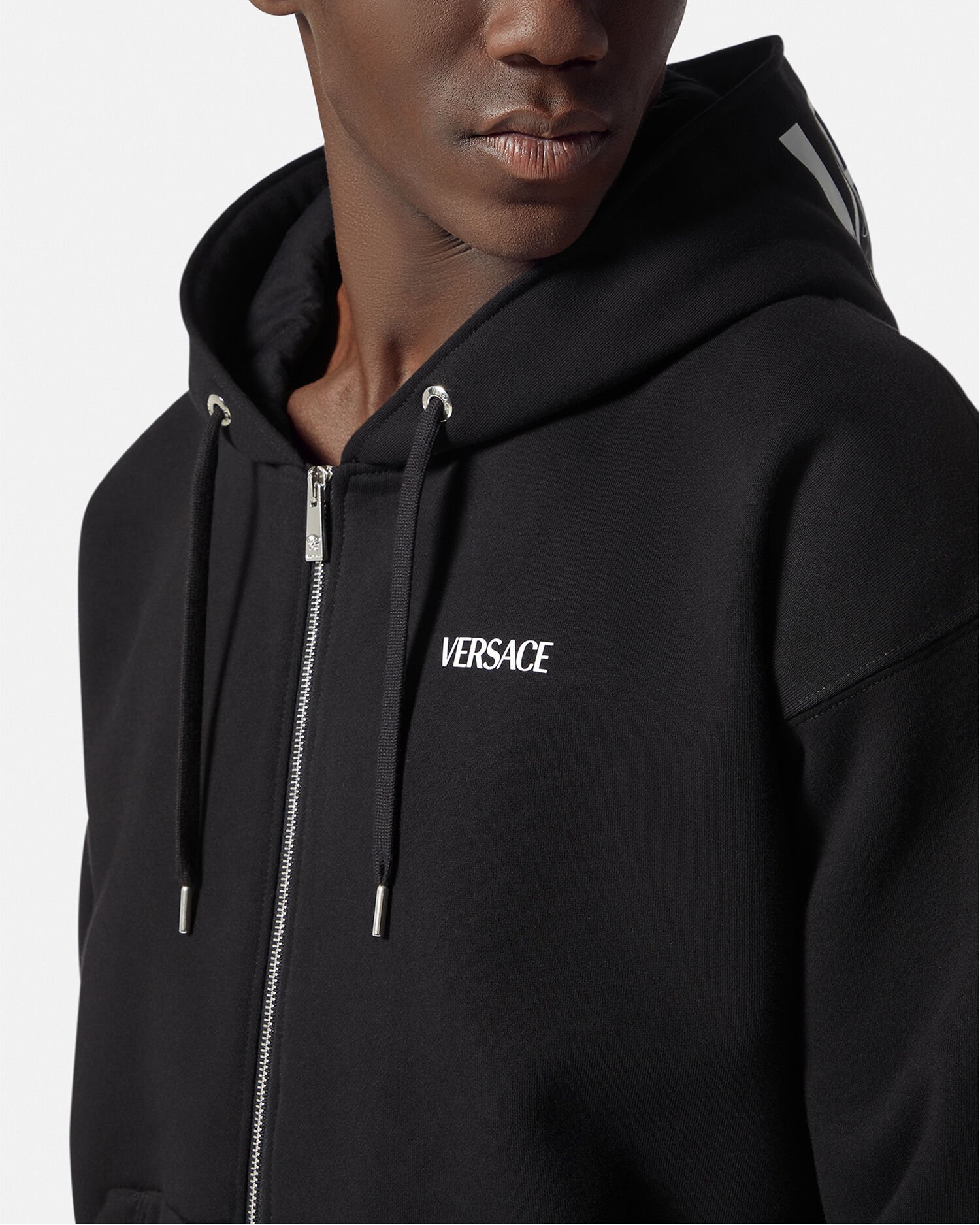 Versace zip up jacket 2025