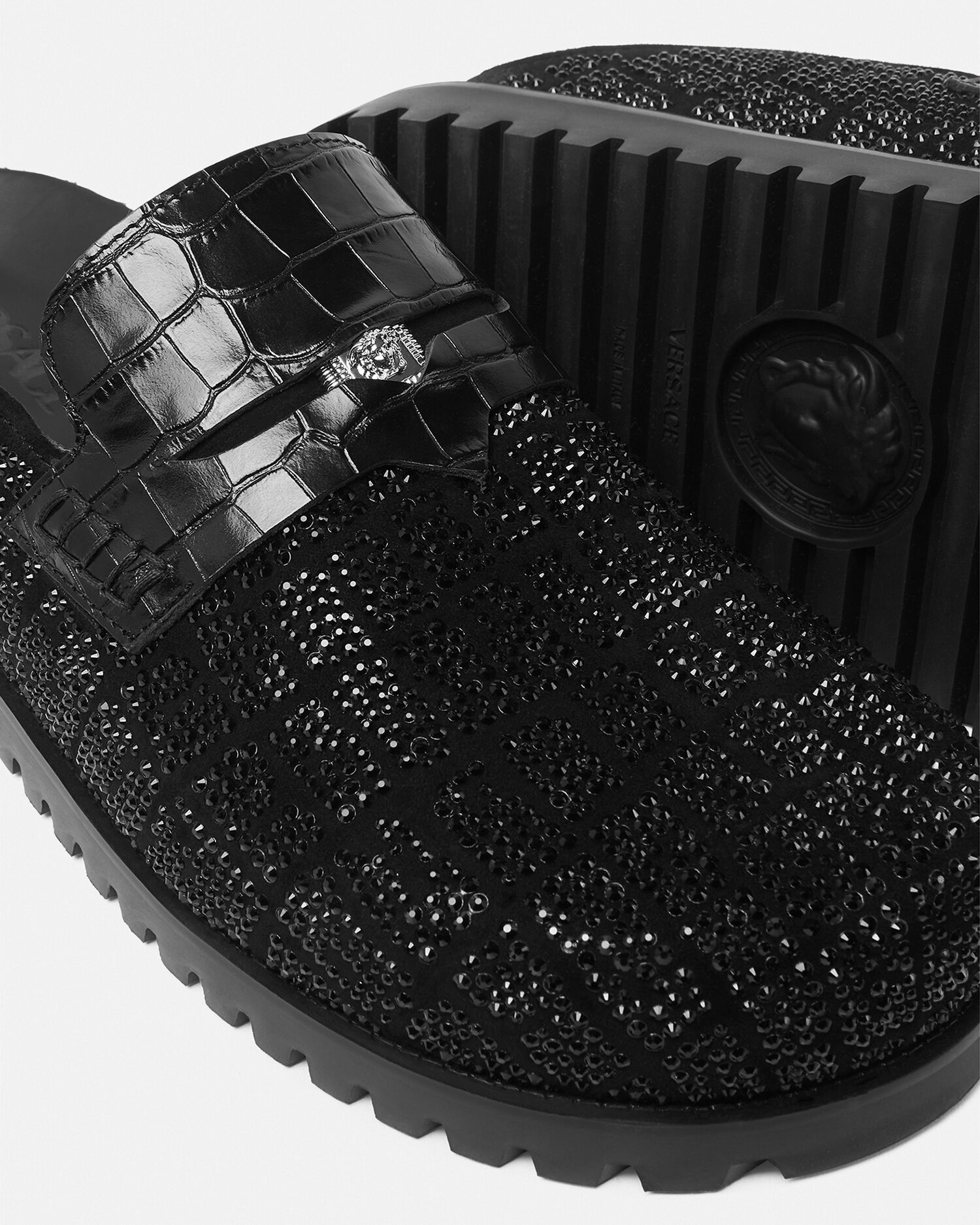 Crocs versace sale