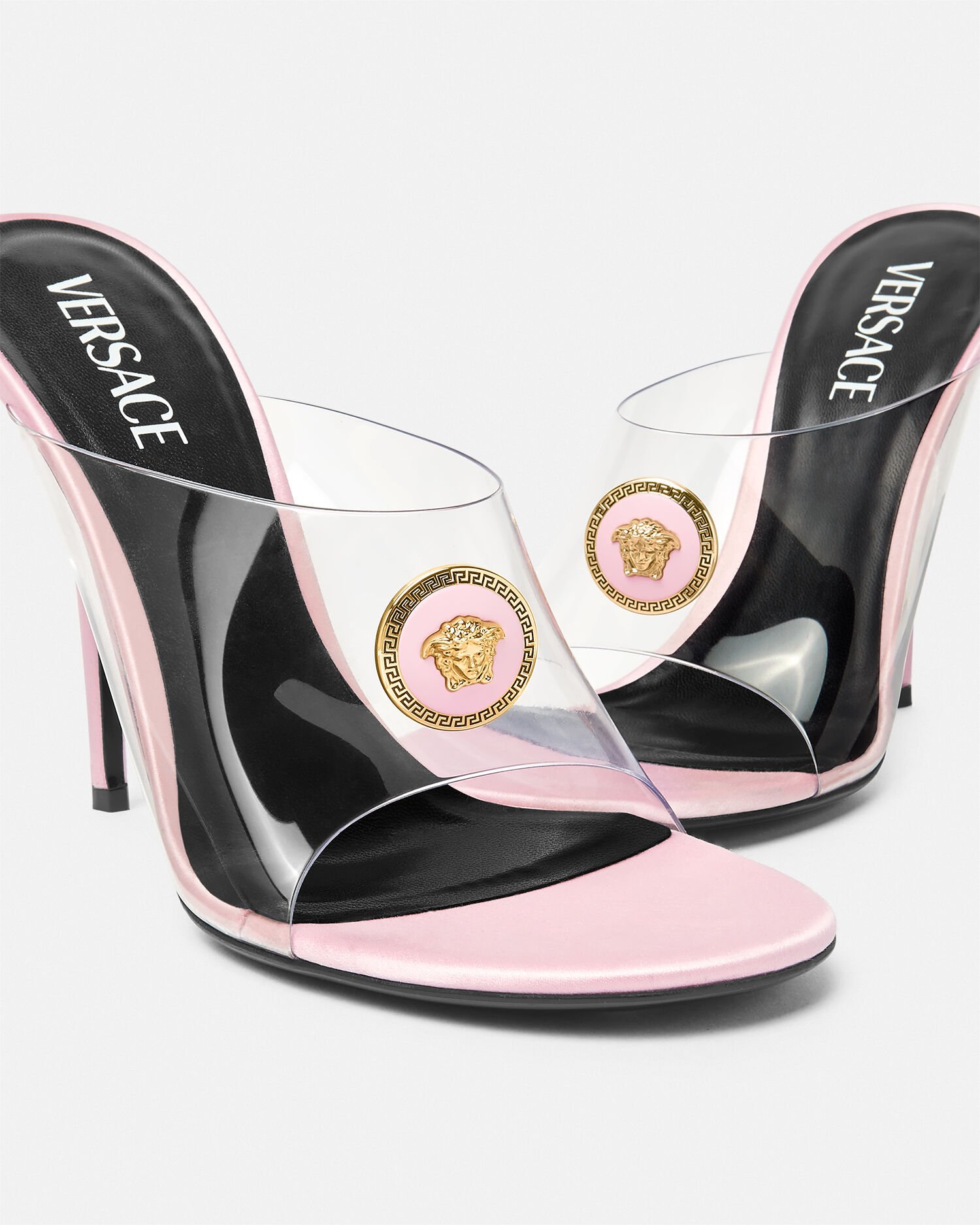 Versace mules clearance pvc