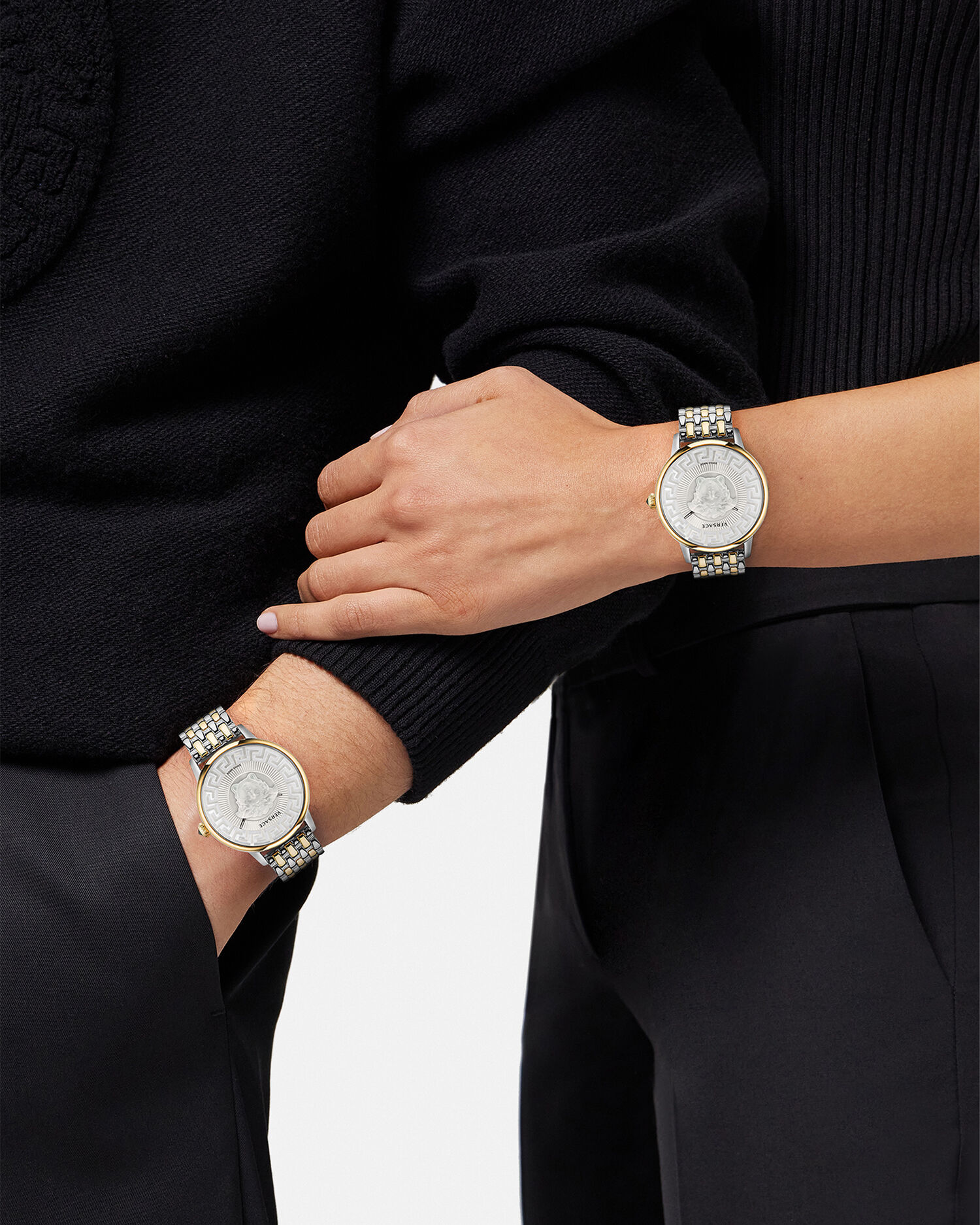 Versace women's watch hotsell silver