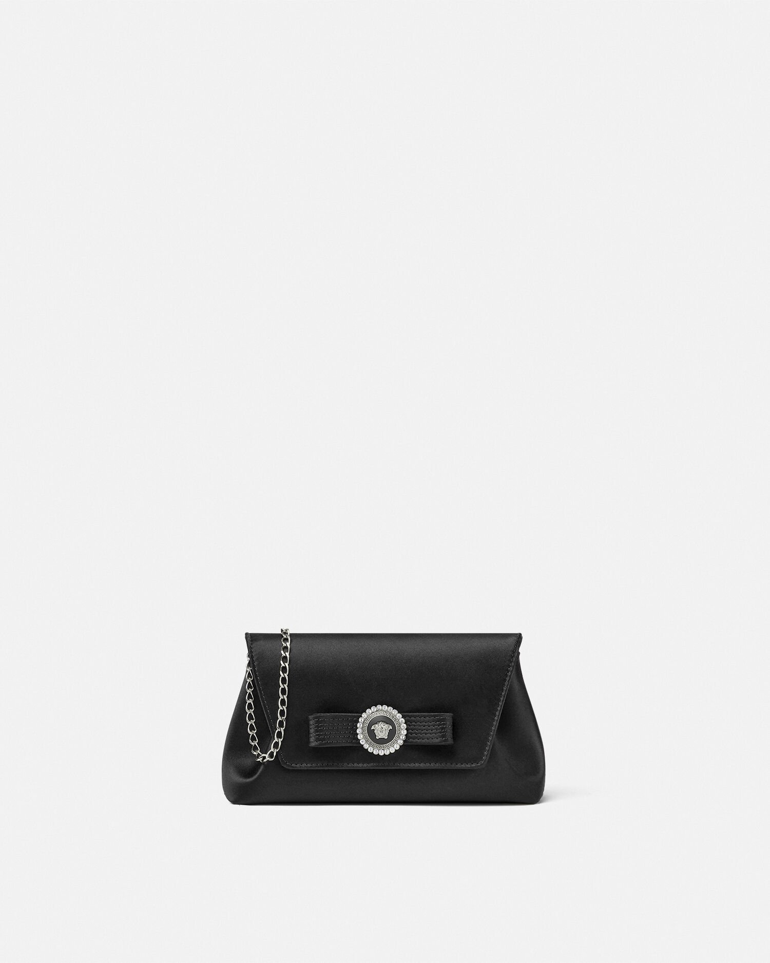 Crystal Gianni Ribbon Clutch VERSACE US