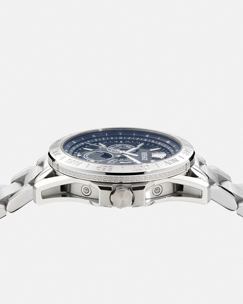 سَاعة V-Galaxy Moonphase أسود+رمادي 3