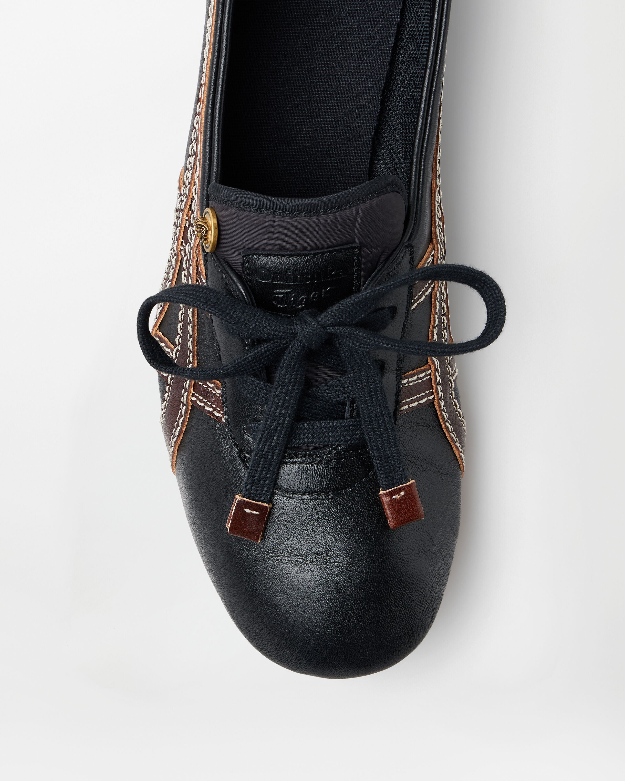 TAI-CHI Sakura Nappa Sneakers Black,Brown | VERSACE US