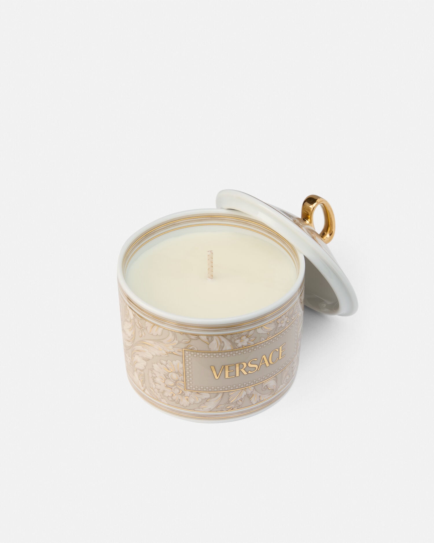 Barocco Beige Small Scented Candle 