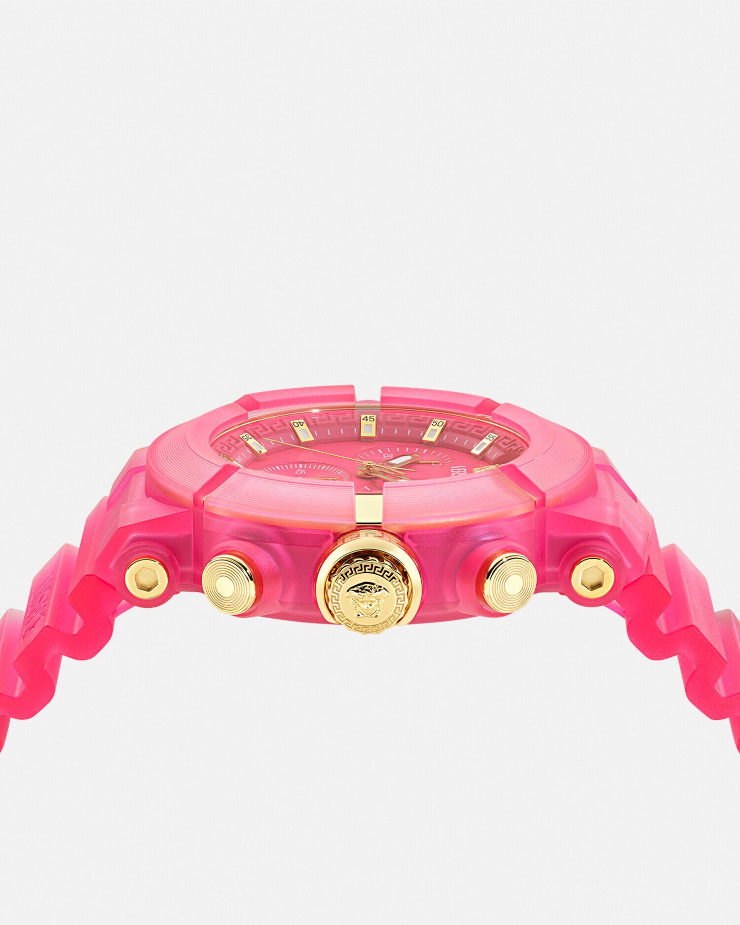 Versace Real Active Chrono Watch Pink | VERSACE US