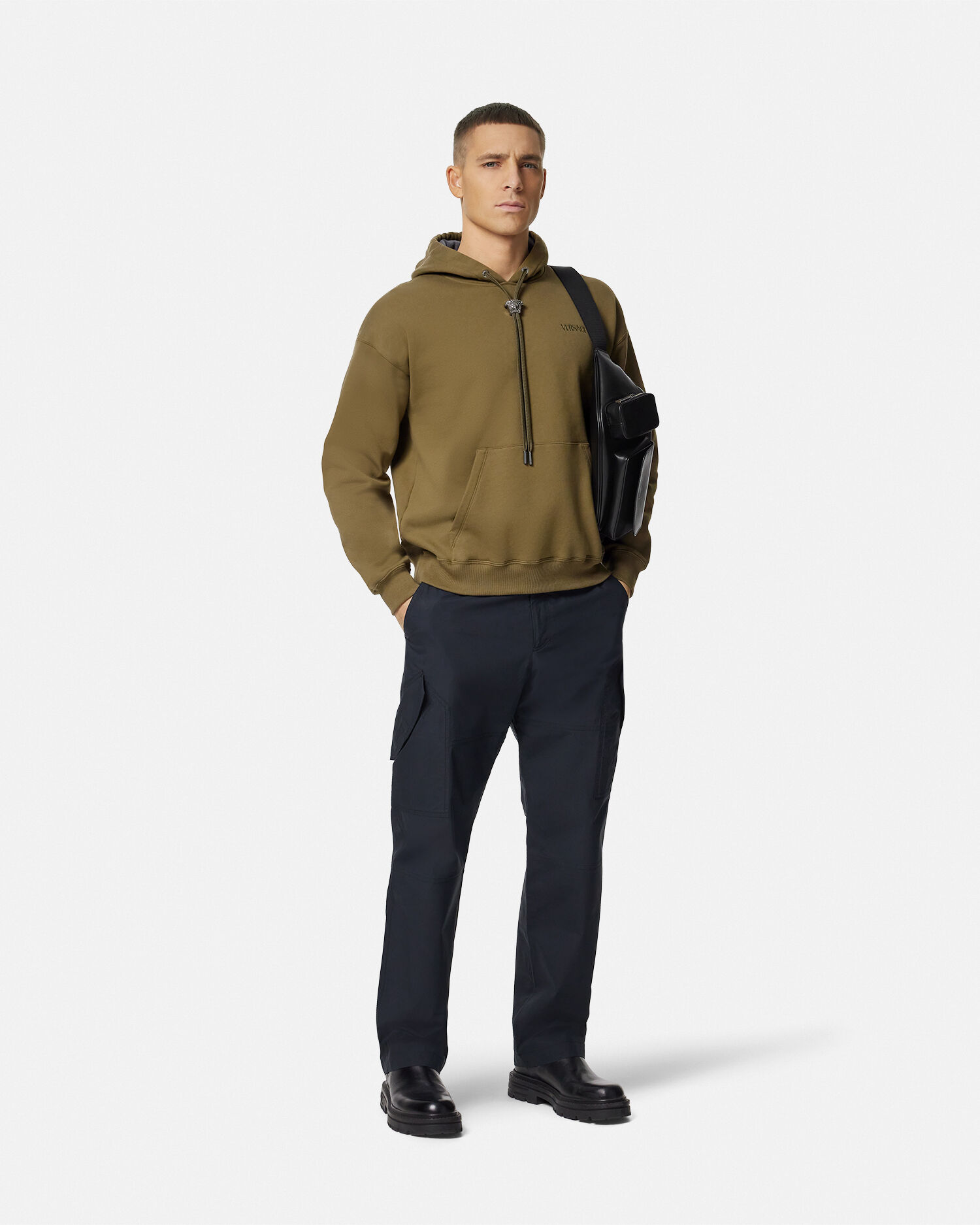 Versace medusa hoodie mens deals