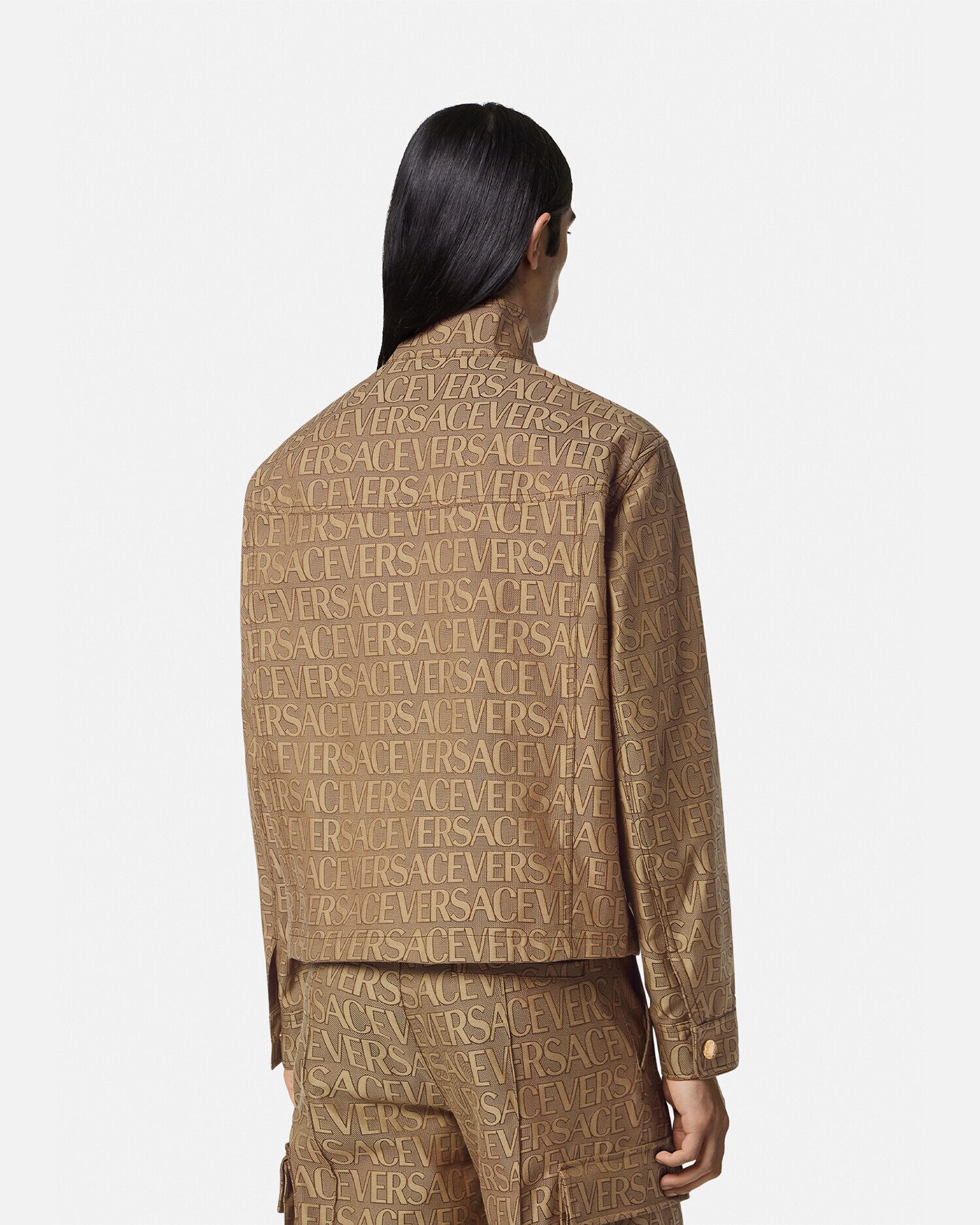 Versace Allover Blouson Jacket Print Versace US