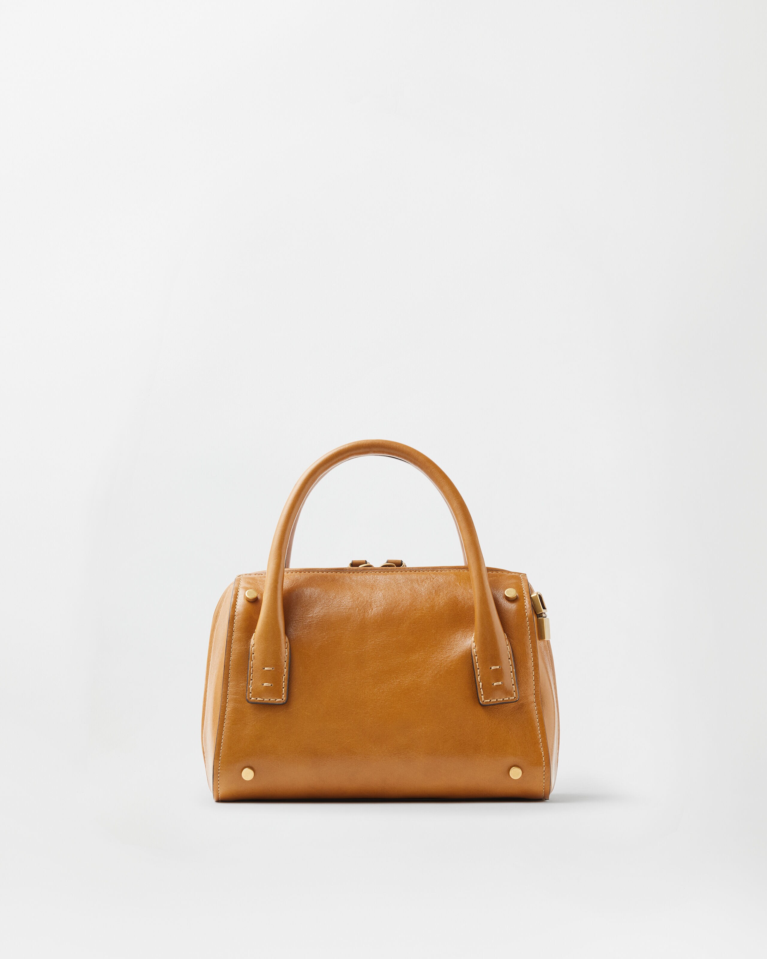 バッグ Leather boston bag / brown vasco / LEATHER TRAVEL BOSTON BAG