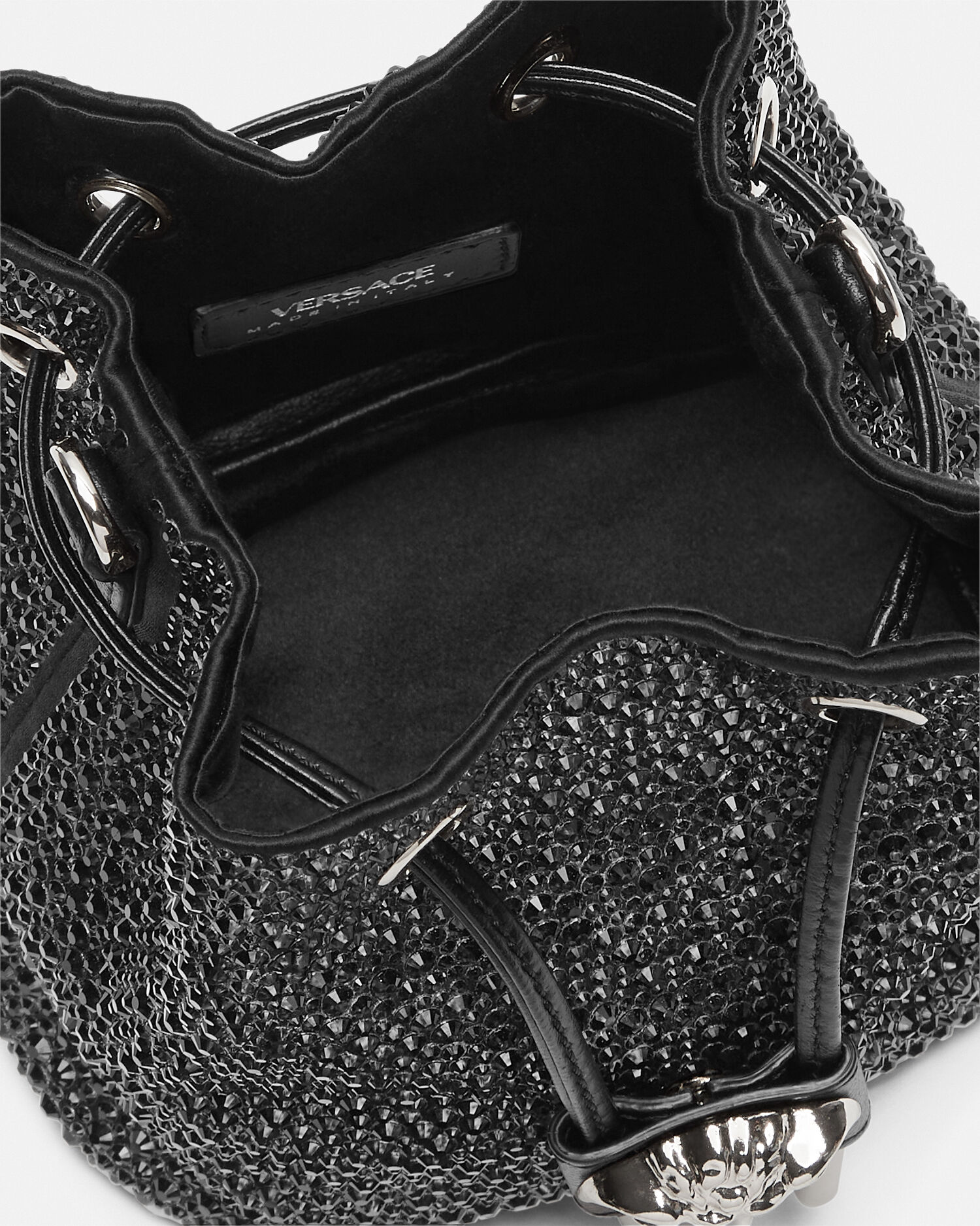 Crystal La Medusa Mini Bucket Bag