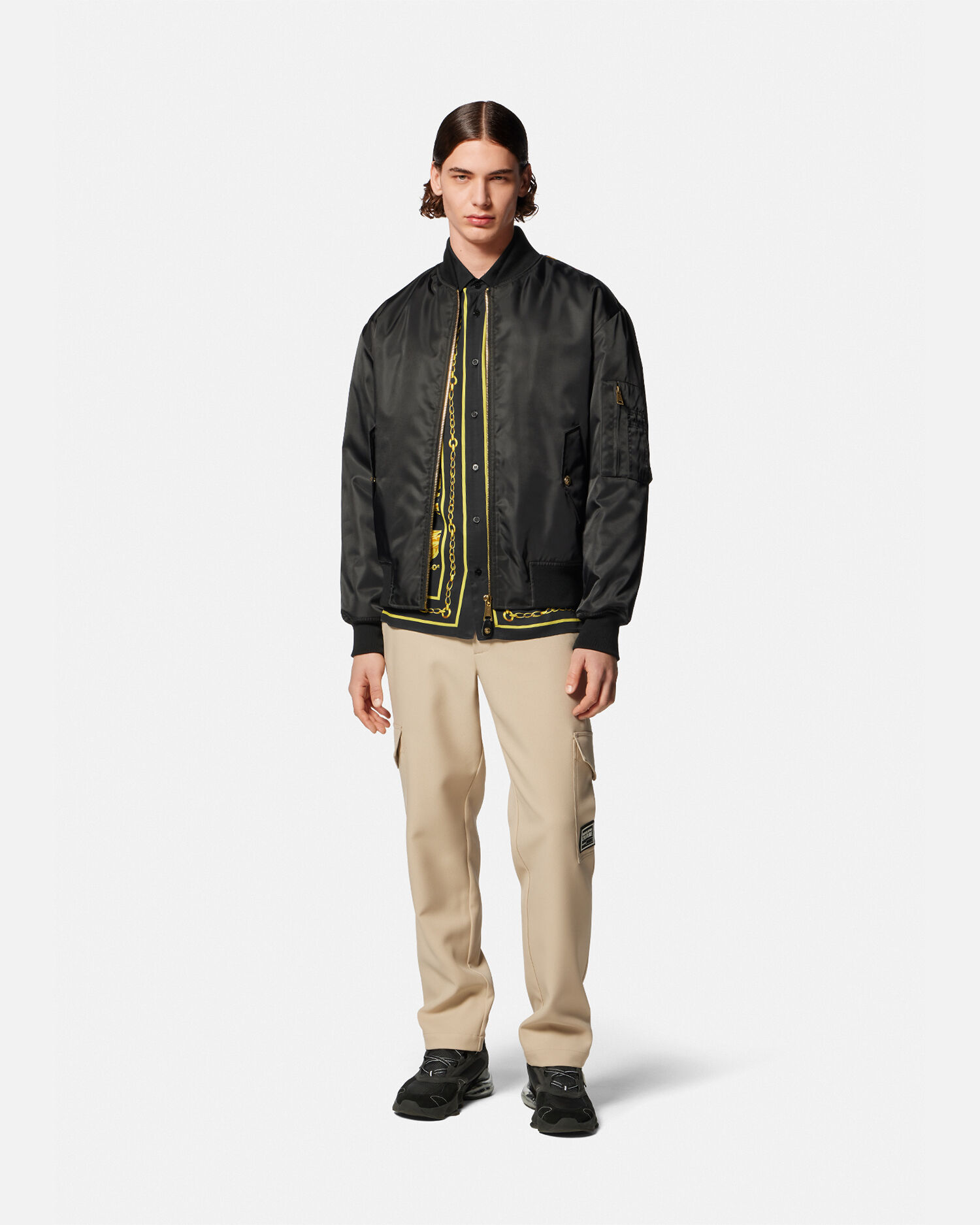 Camisas de vestir versace sales