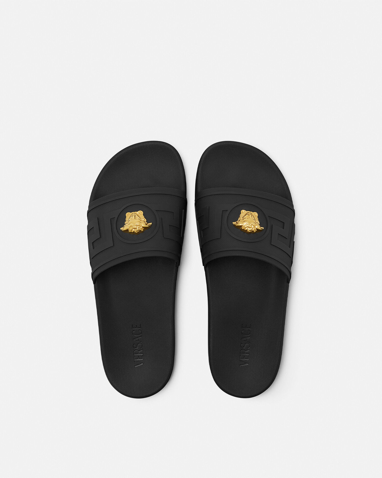 La Medusa Rubber Sliders | VERSACE US