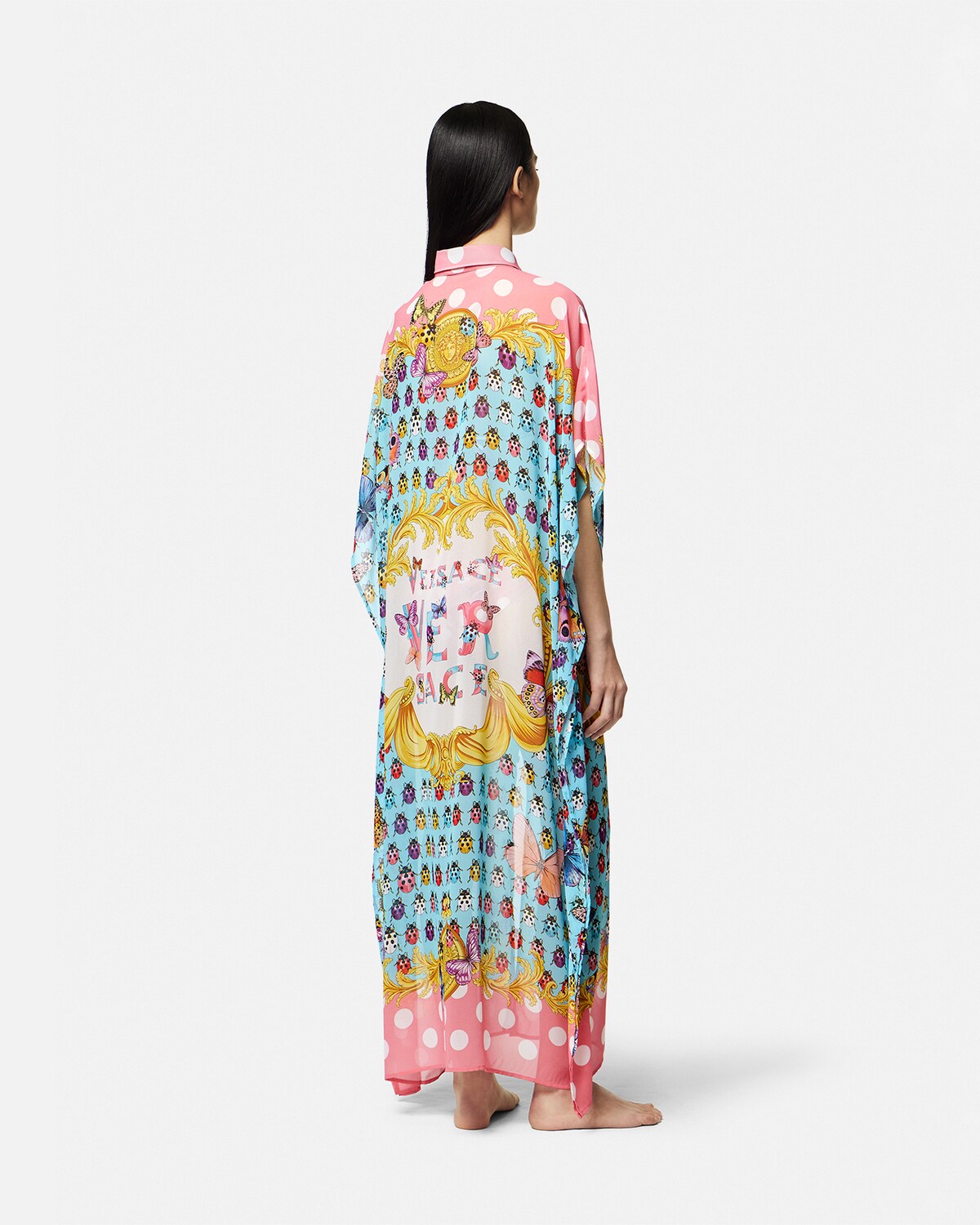 Versace Butterflies Shirt Dress Coverup for Women US Online Store