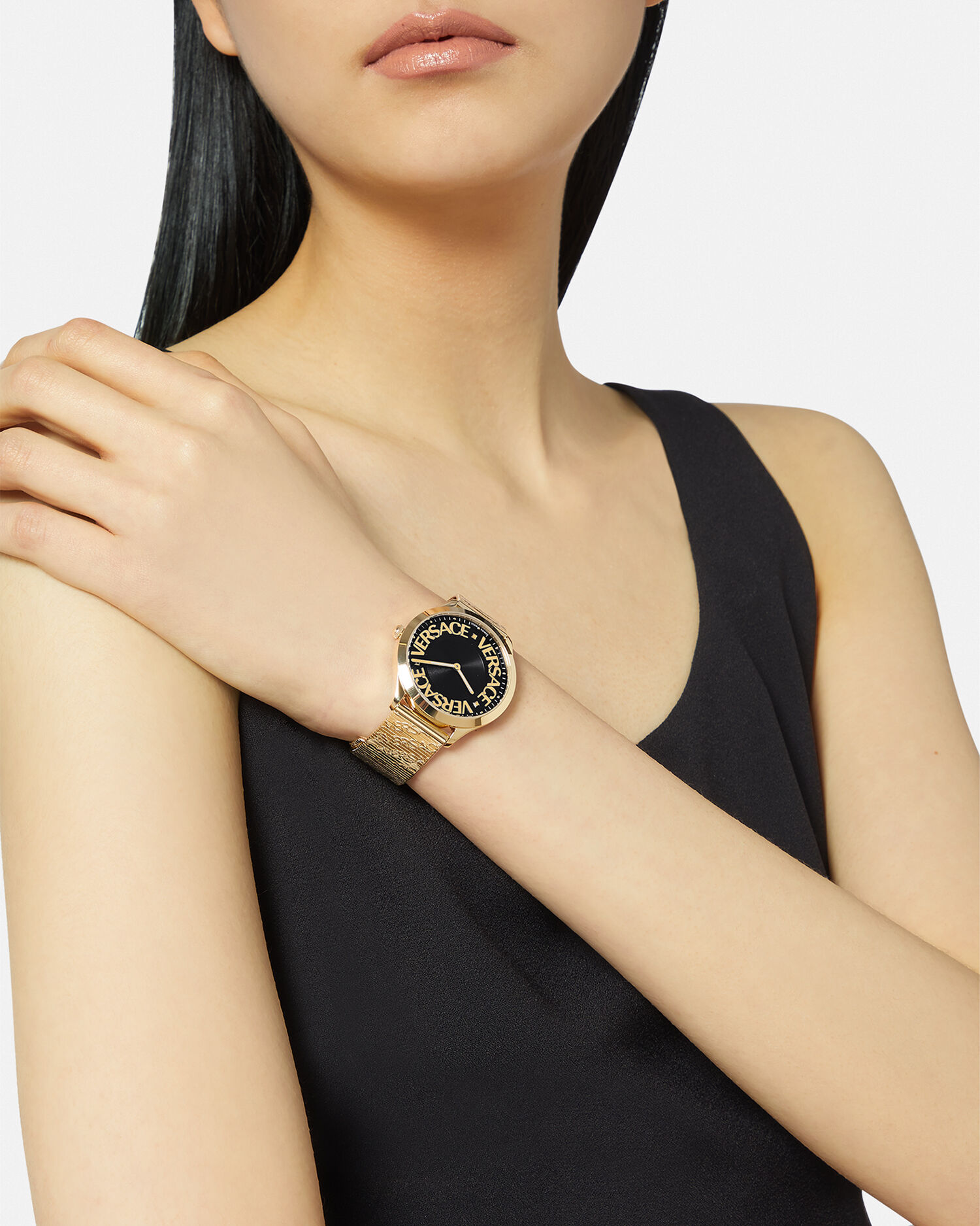 Versace logo watch store