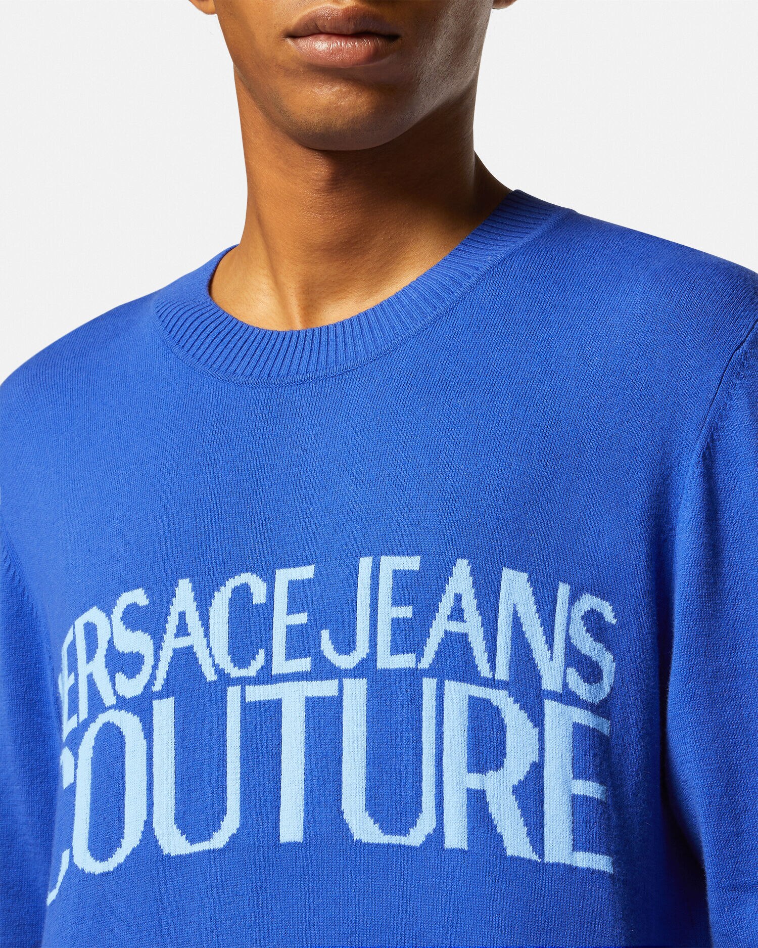 Versace logo deals sweater
