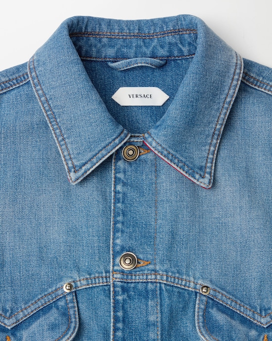 Denim Blouson  Blue 2