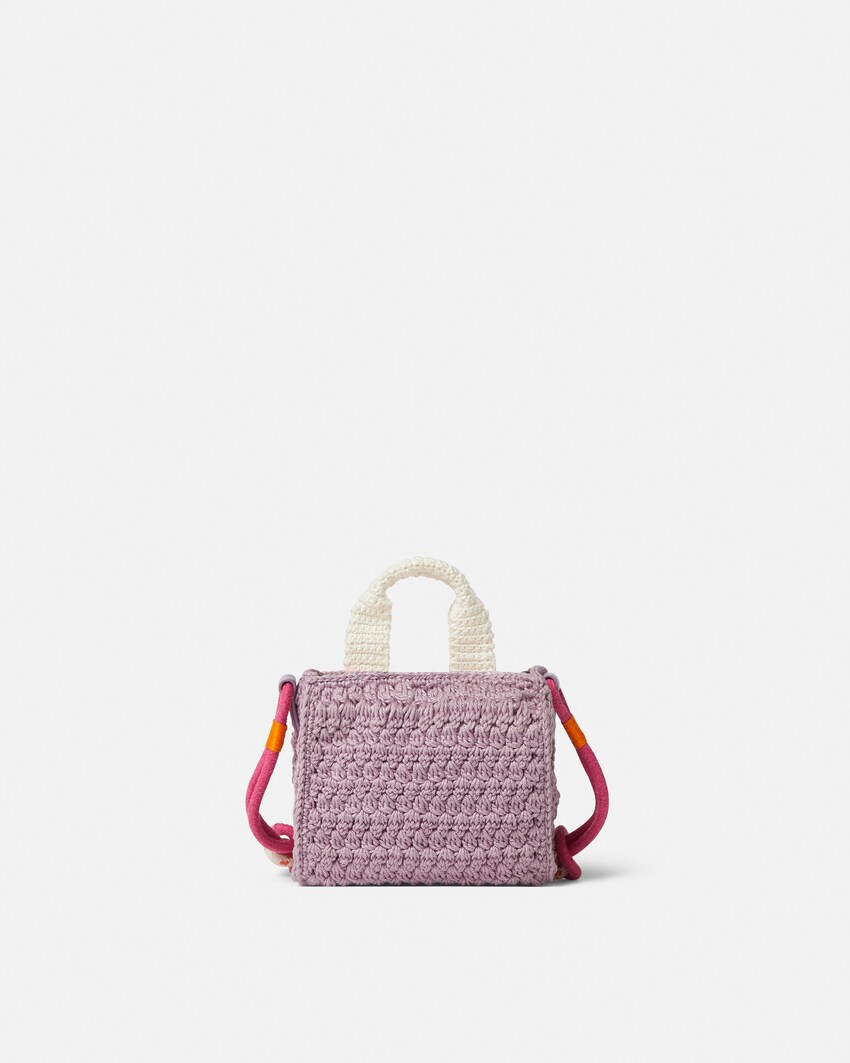 Kids shopper all'uncinetto Lilla 2