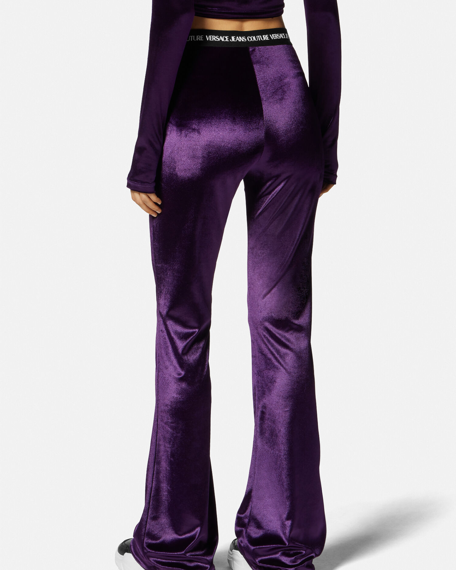 Velvet Flared Leggings