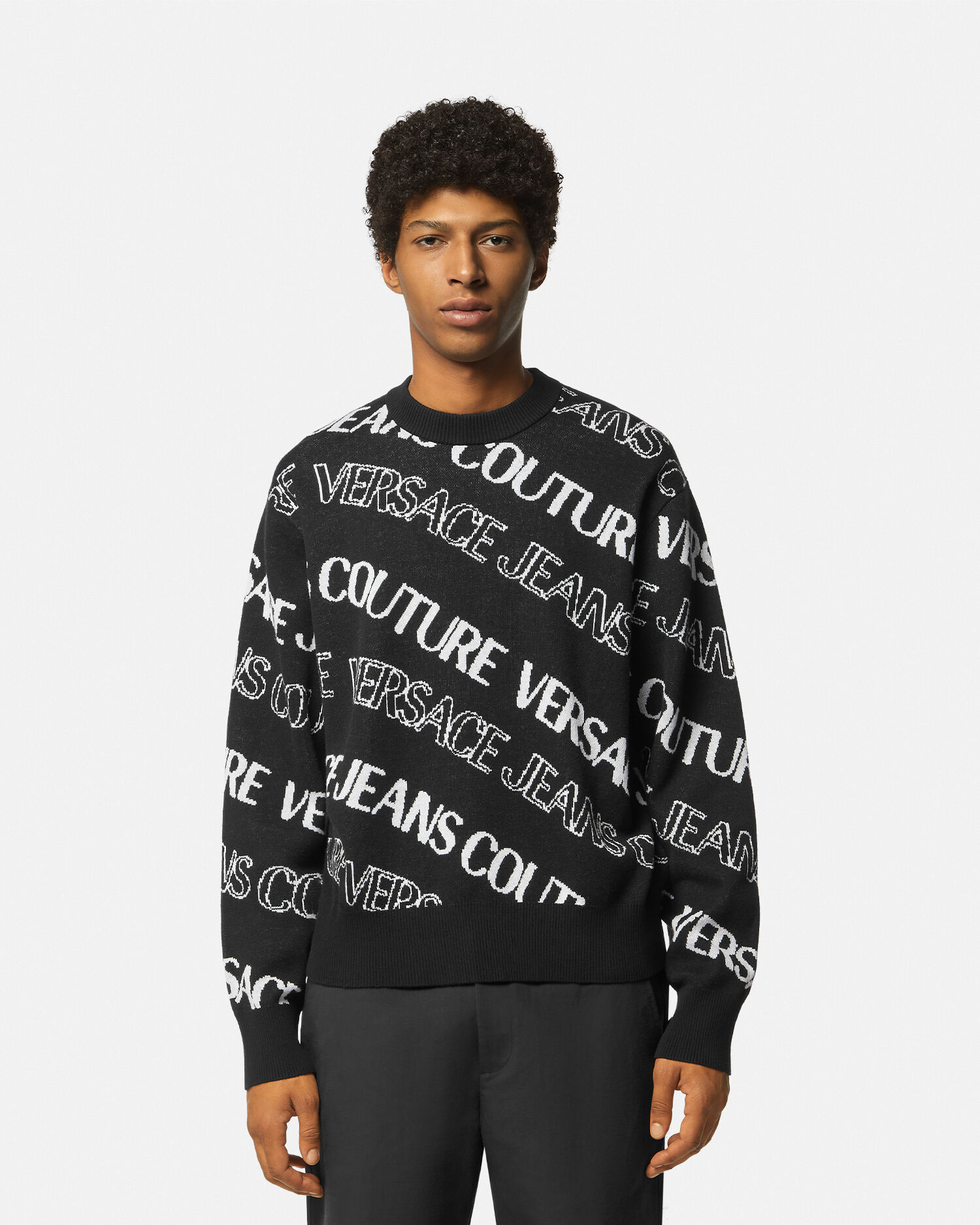 Versace sweater black 2025