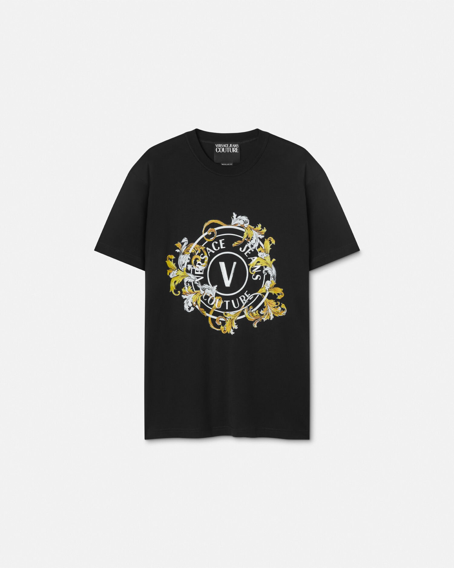 Versace t shirt gold top