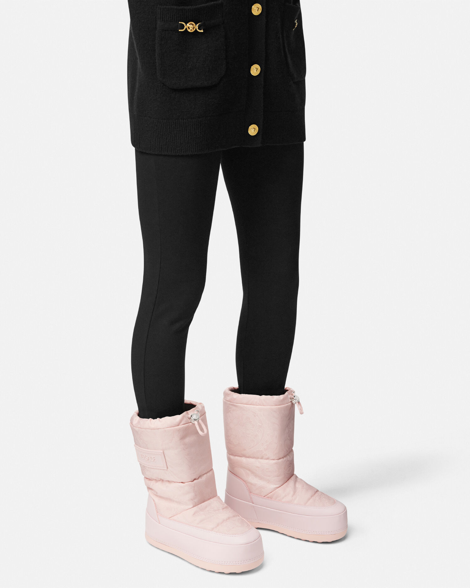 Versace snow boots cheap