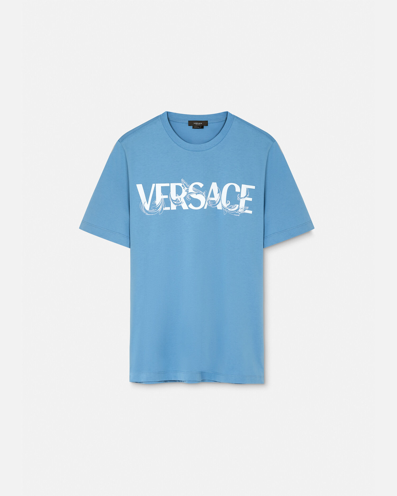 T shirt top versace bleu