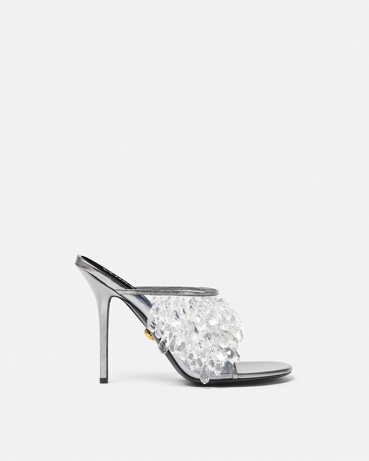Versace shop clear mules
