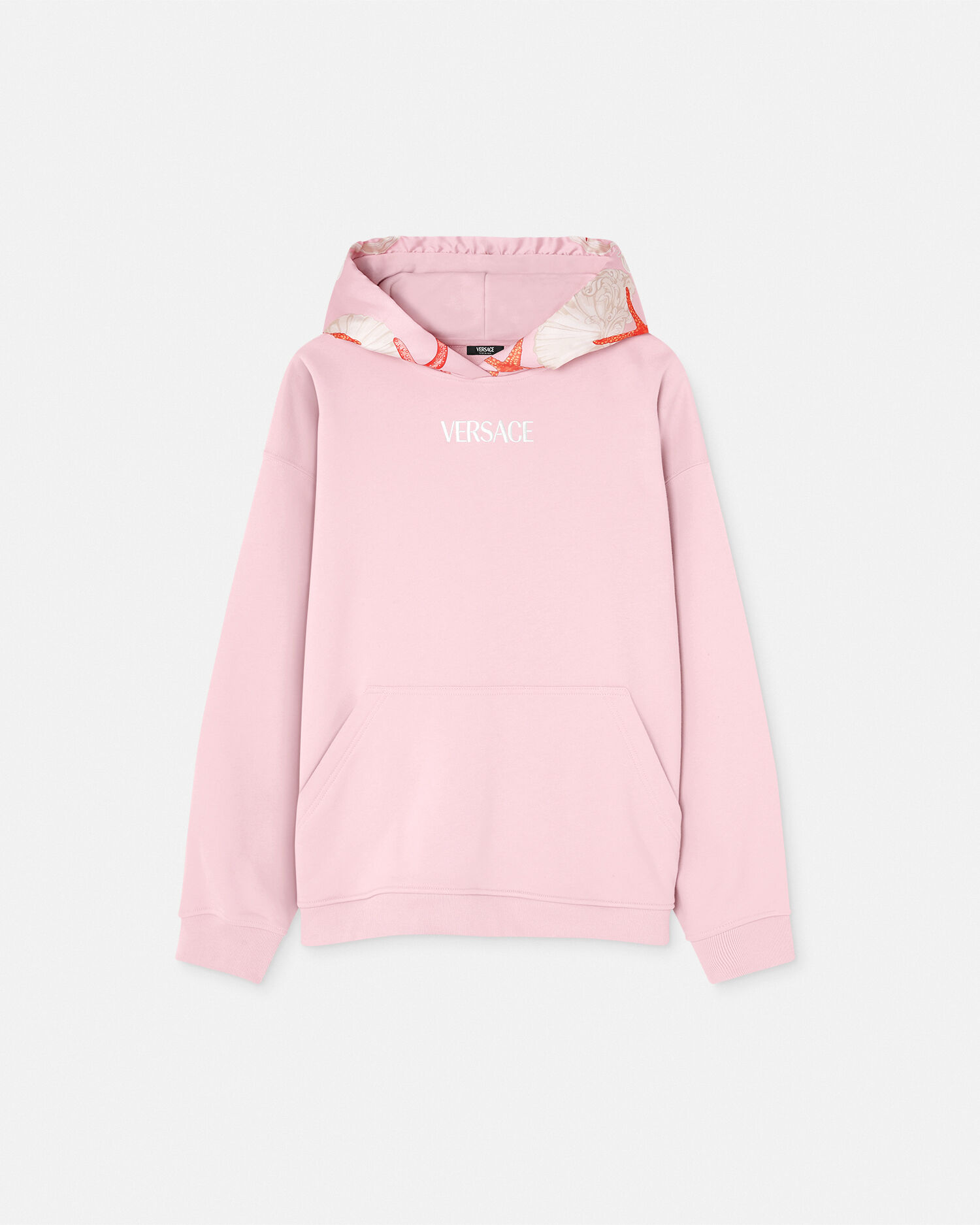 Pink versace hoodie deals