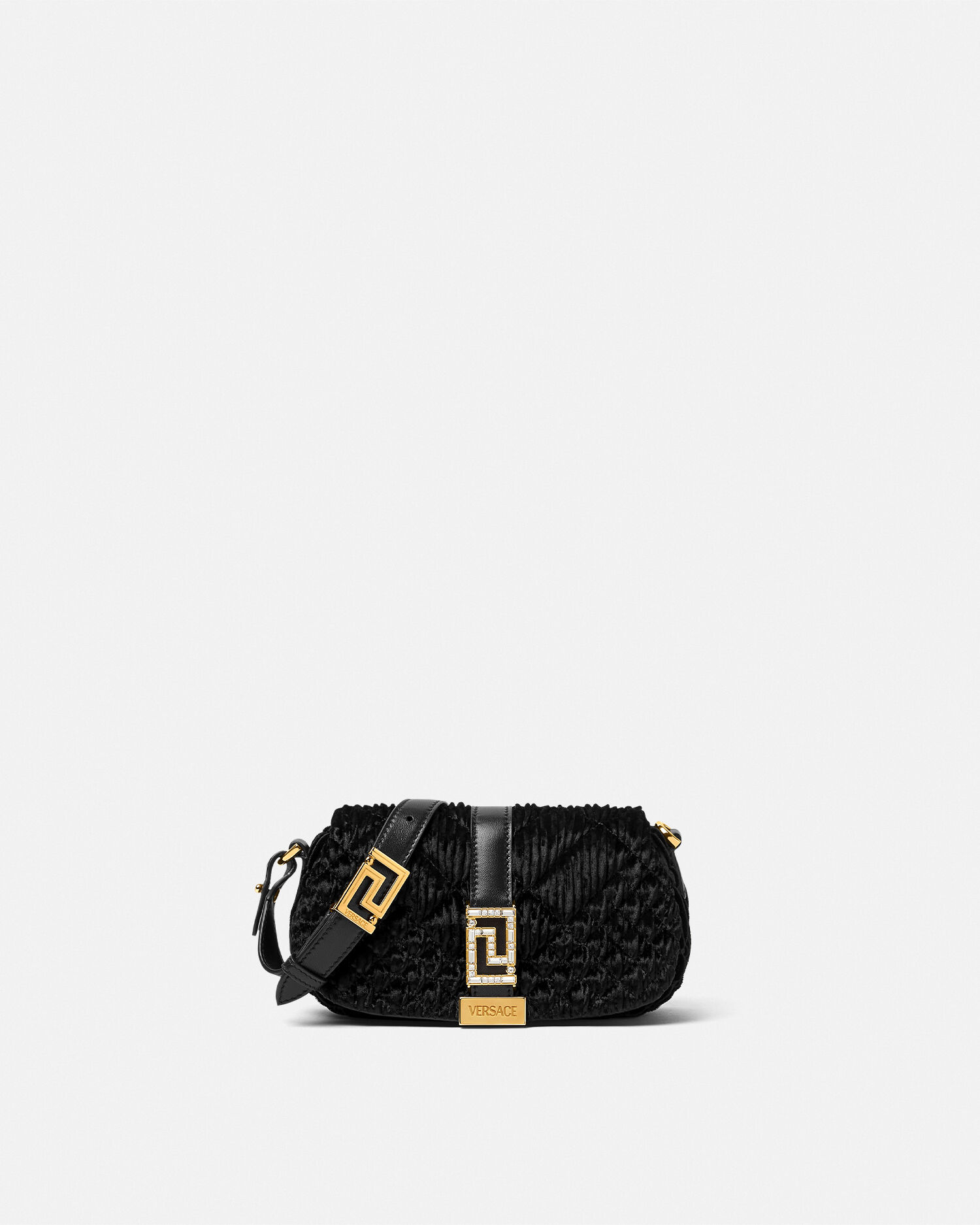 Versace velvet bag hotsell