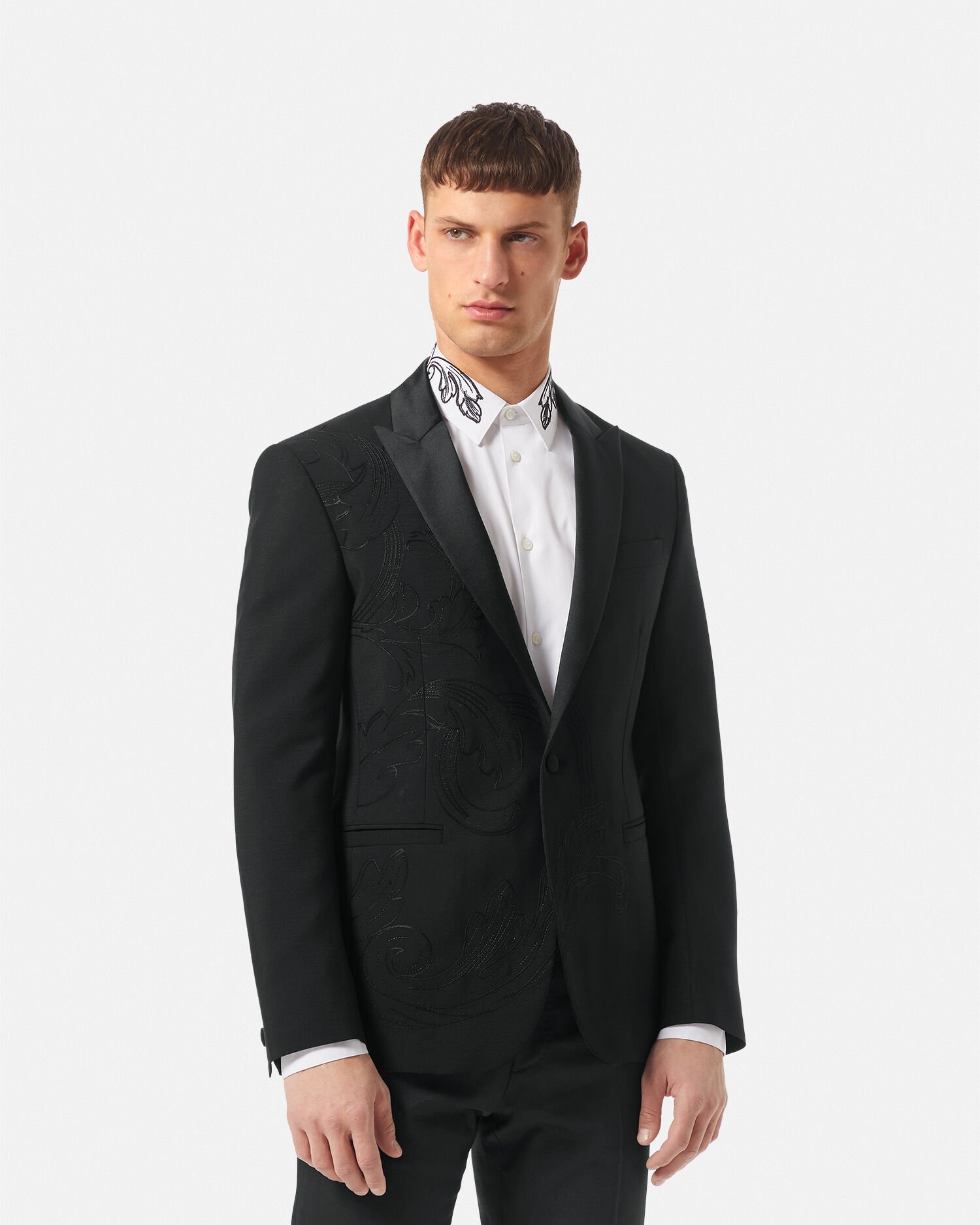 Versace tuxedo jacket 2025