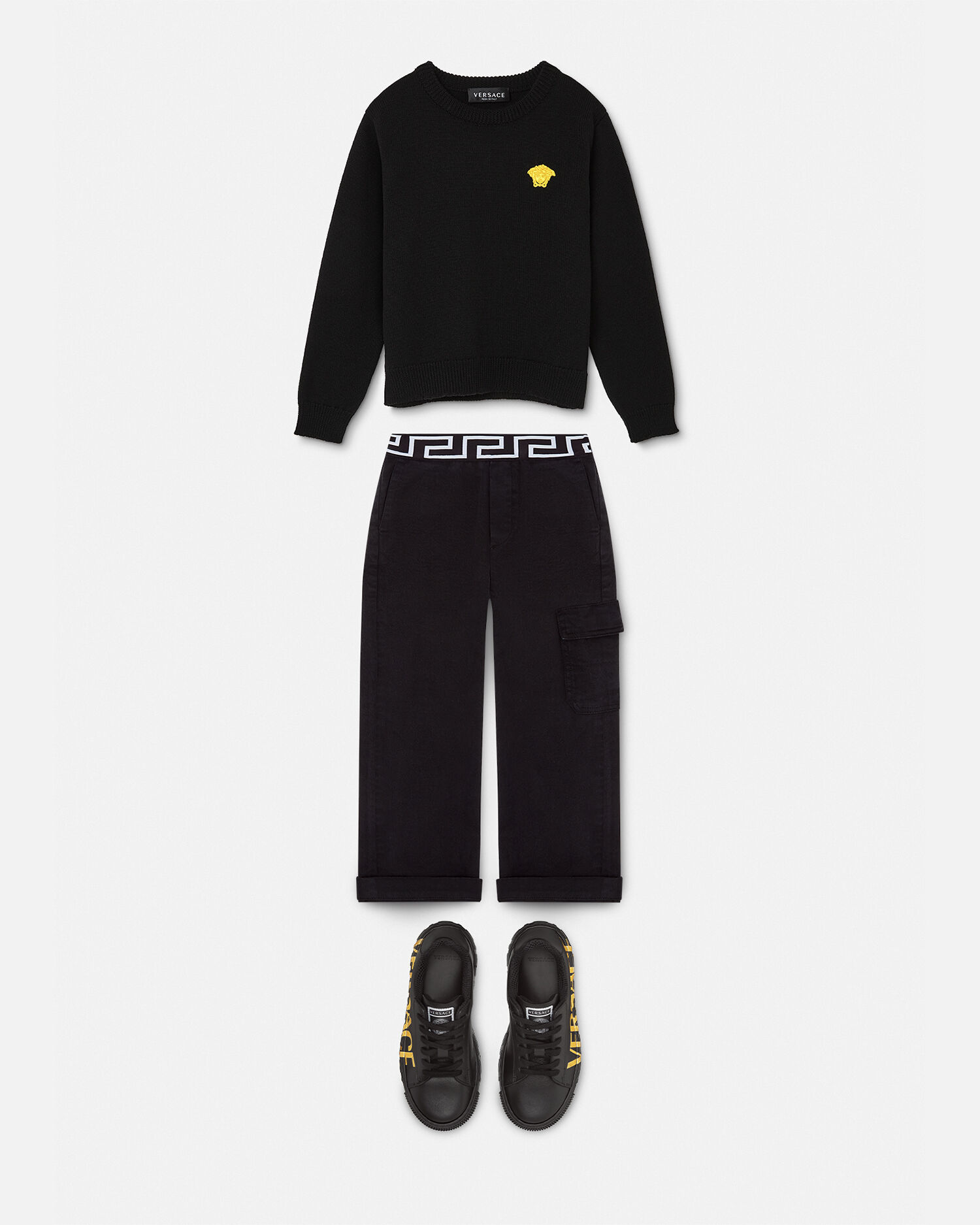 Boys versace jumper outlet