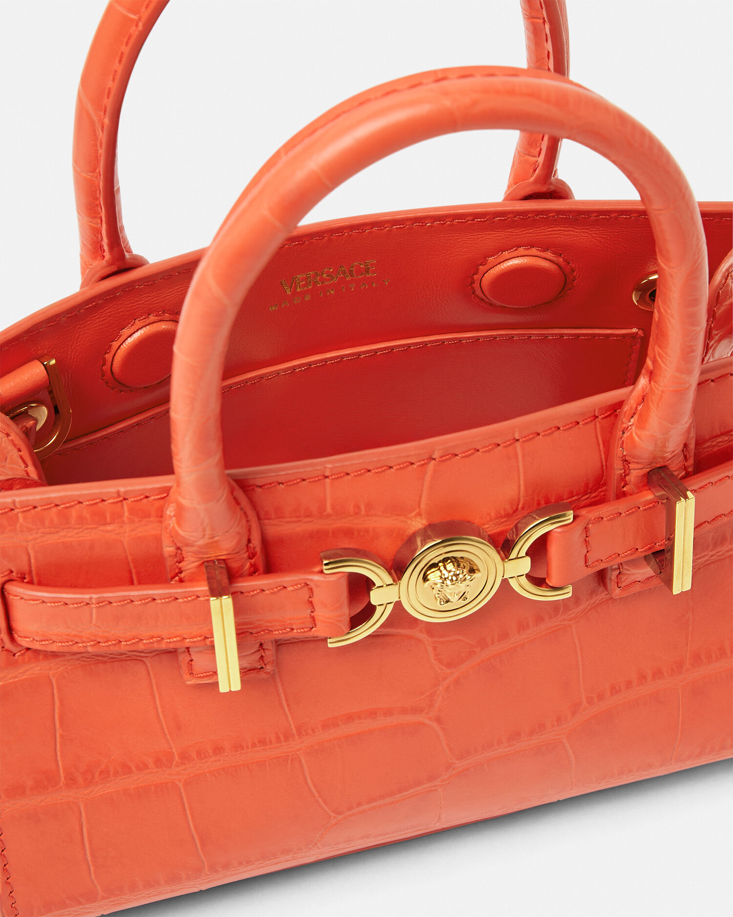 Croc Effect Medusa 95 Mini Tote Bag
