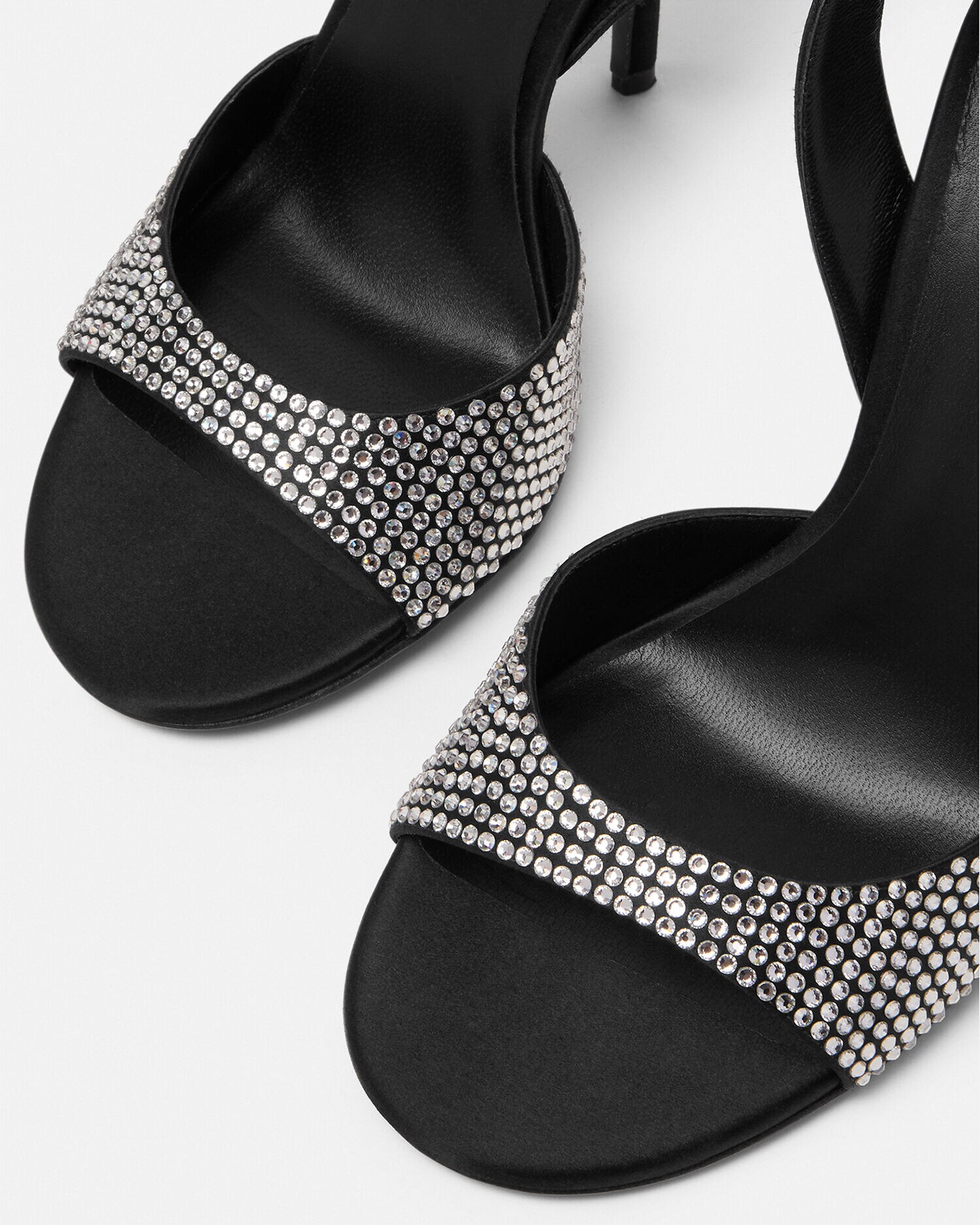 Versace block heel sandals 2025
