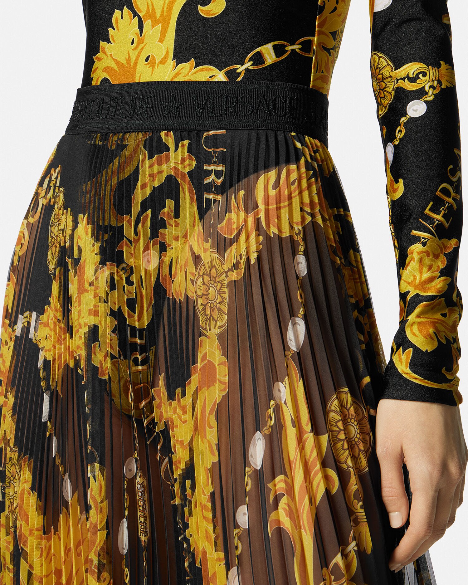 Jupe sale longue versace