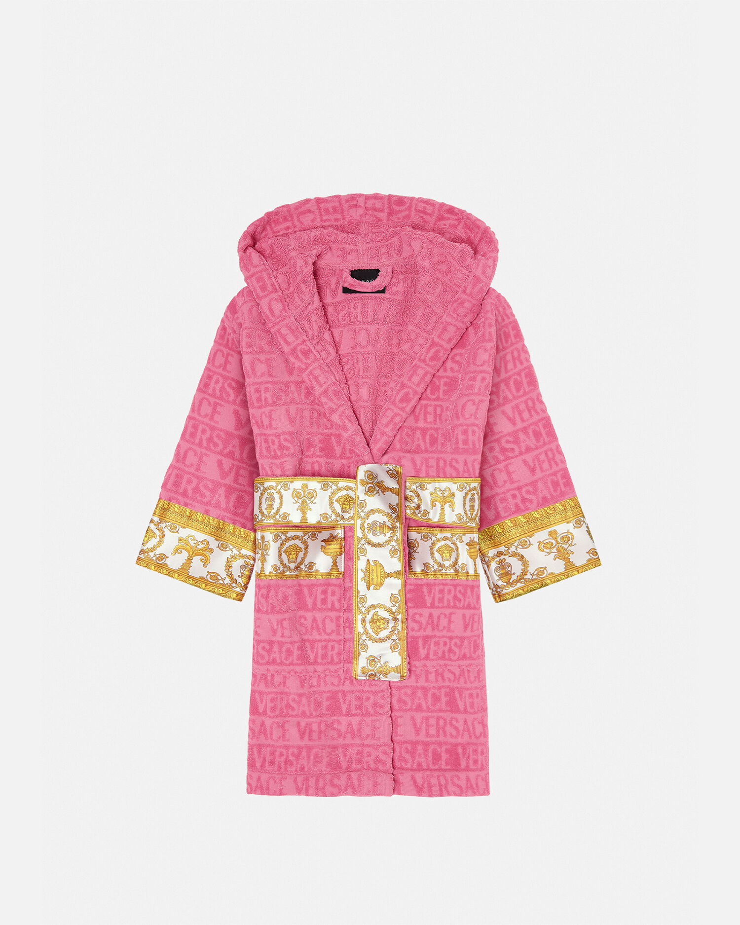 Versace Kids Peignoir capuche I Baroque Kids pour B b Filles