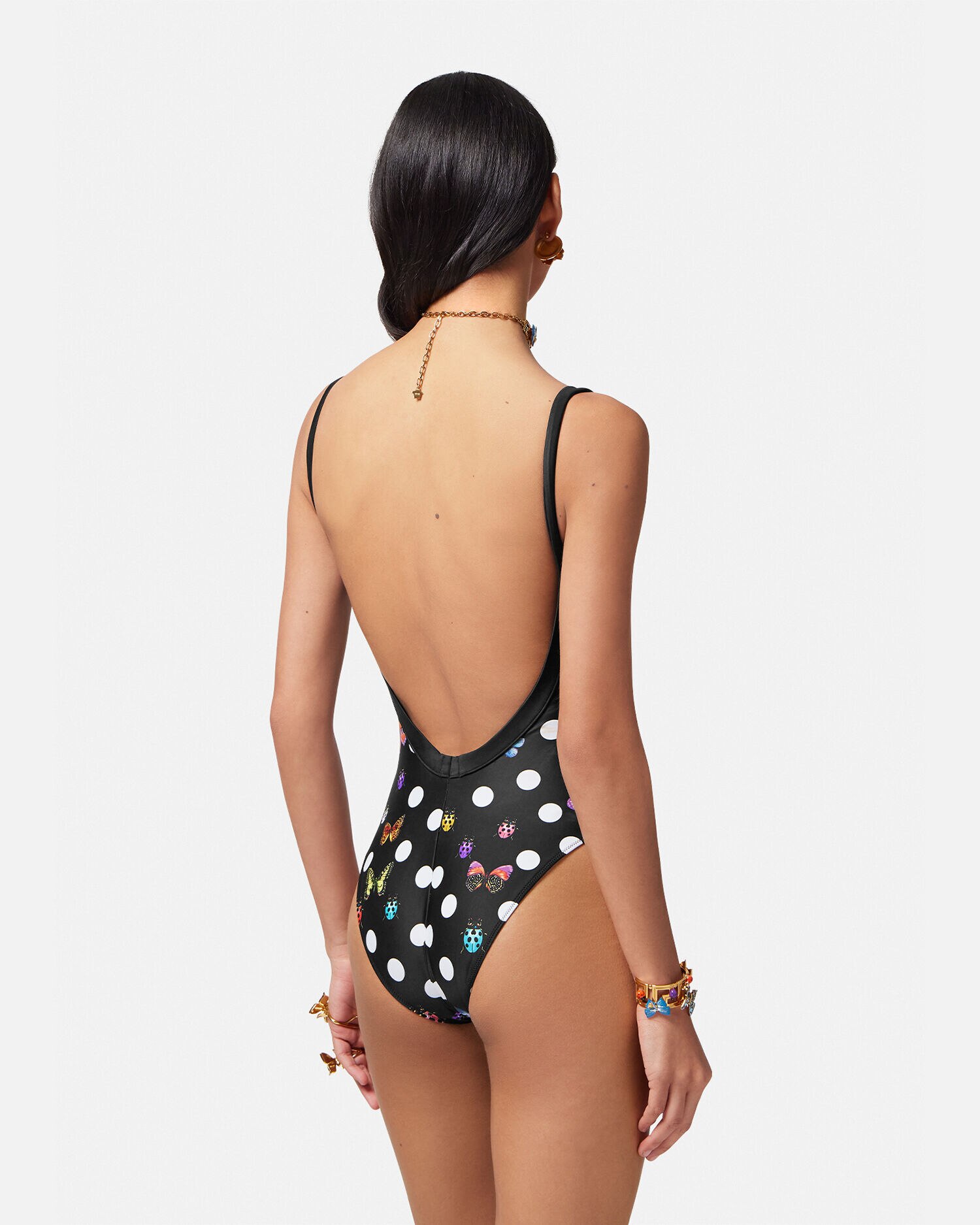 Versace Ba ador de una pieza con mariposas para Mujer Tienda