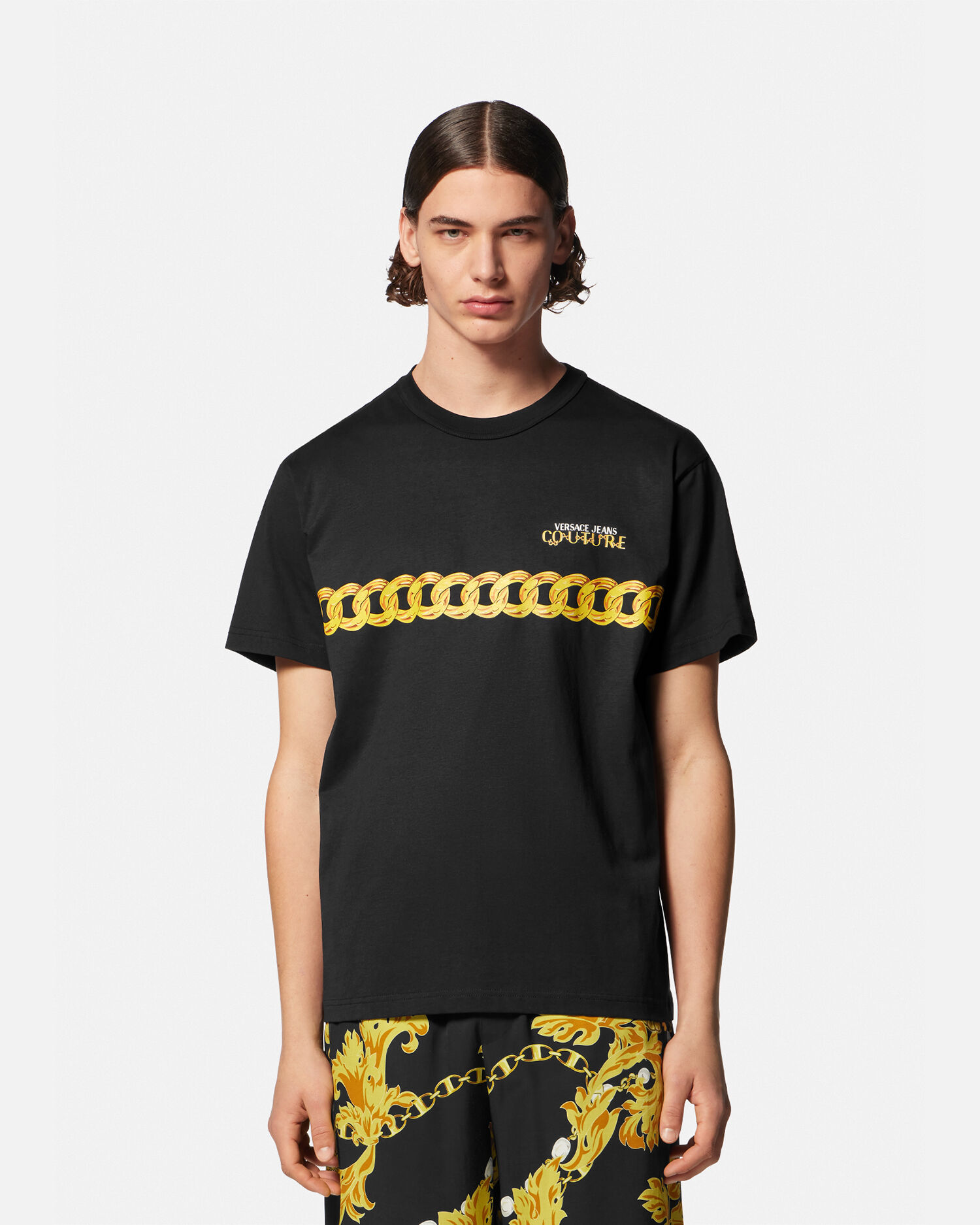 Versace chain t sale shirt