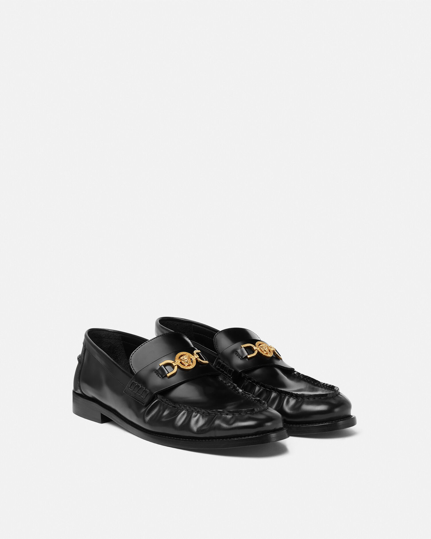 Mens versace medusa loafers sales