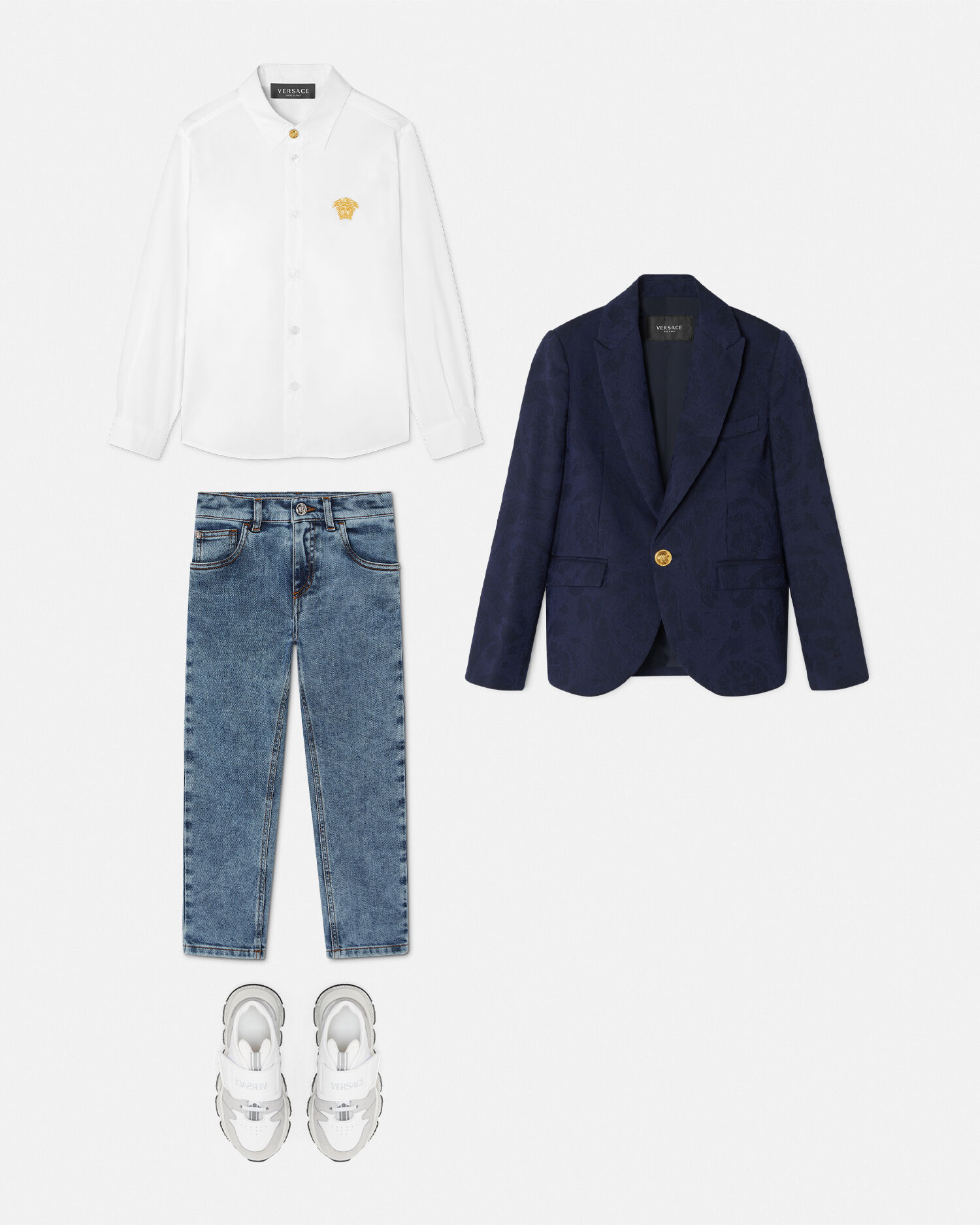 Boys sales versace shirt