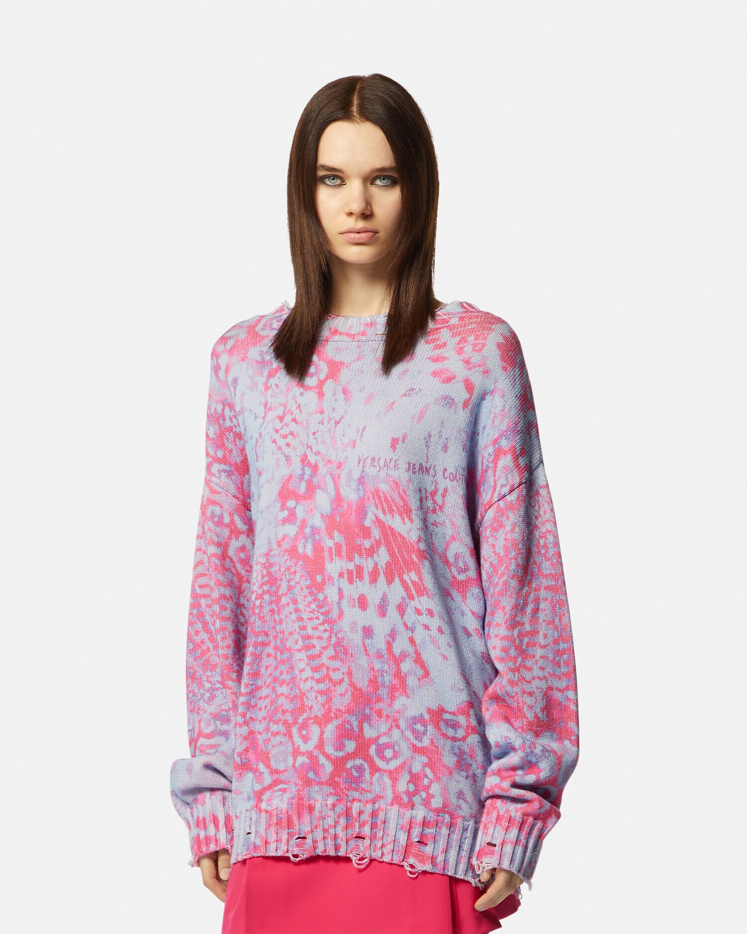 Versace sales print jumper