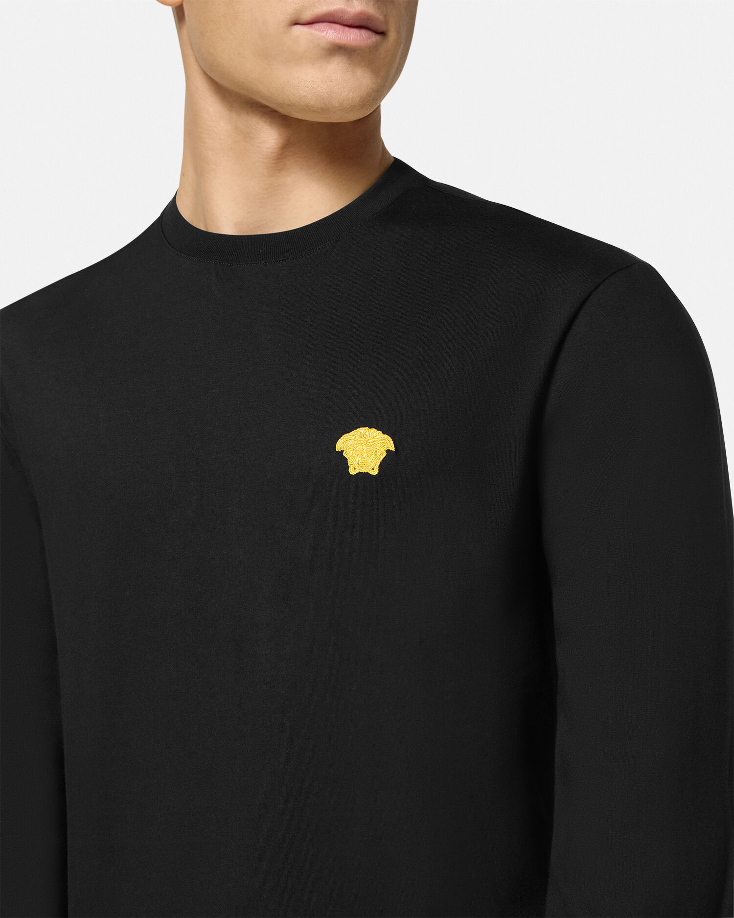 Versace shirt long sleeve sale