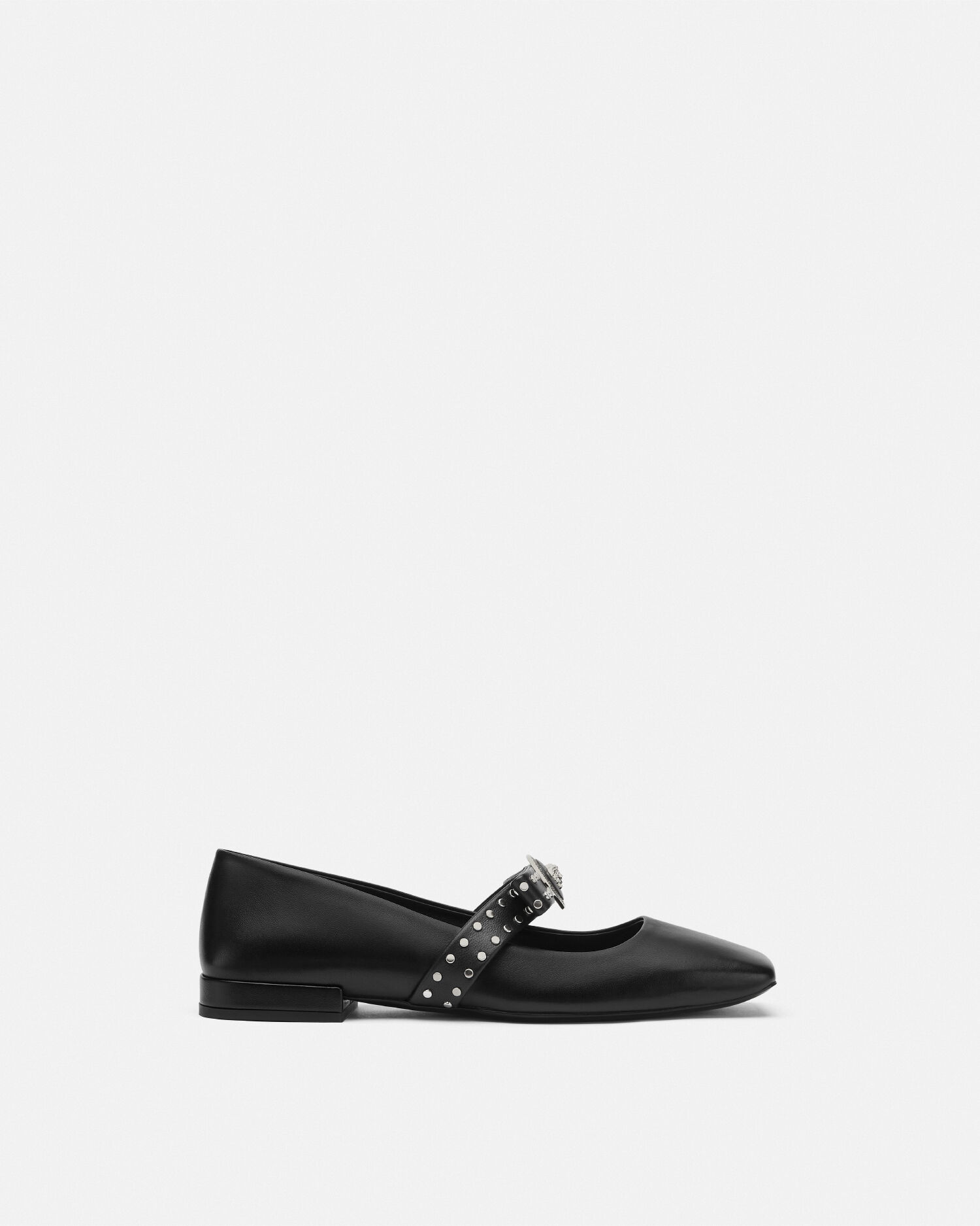 Gianni Ribbon Studded Ballerinas