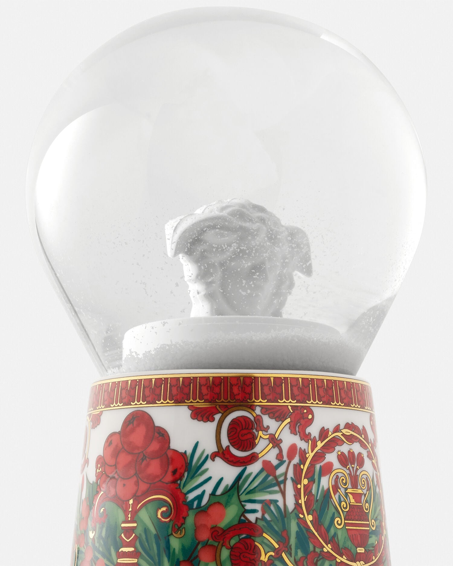Medusa Garland Snow Globe