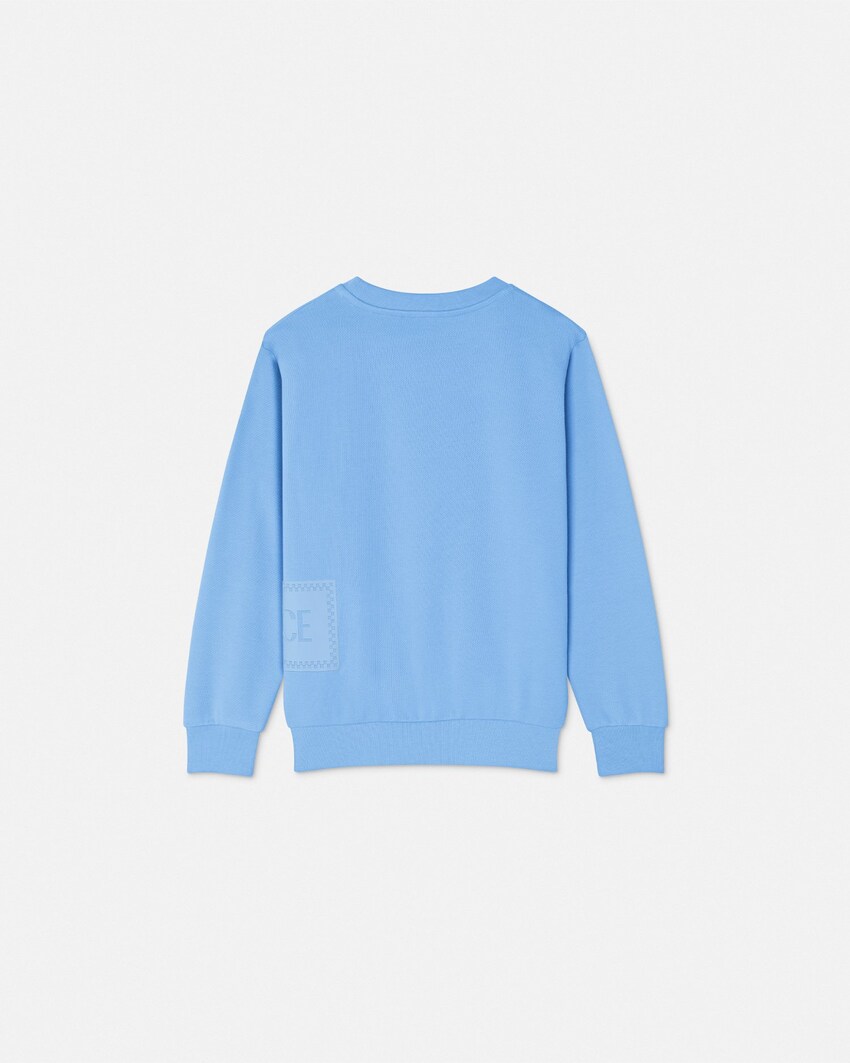 Kids Printed Cotton-Jersey Sweatshirt Blue 3