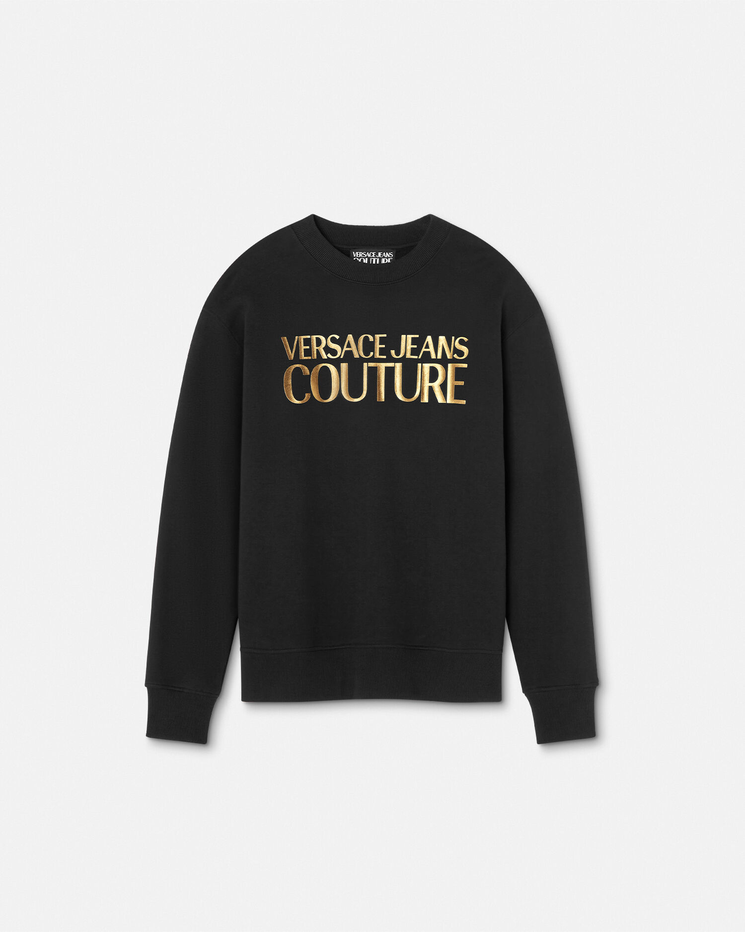 Logo Sweater Black,Gold | VERSACE